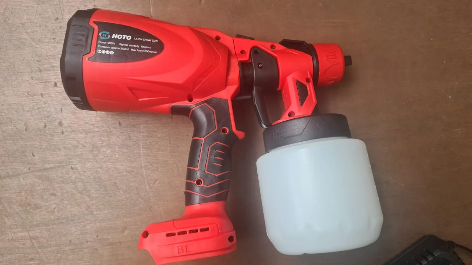18V Cordless Battery Powered Portable Paint Sprayer Spray Gun Come with 2 Battery & 1 Charger | Model : SGE-CX33