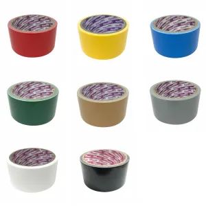 2 Cloth Tape | Colours : Beige. Black. Blue. Brown. Green. Grey. Red. Silver. White. Yellow | CLT-HM