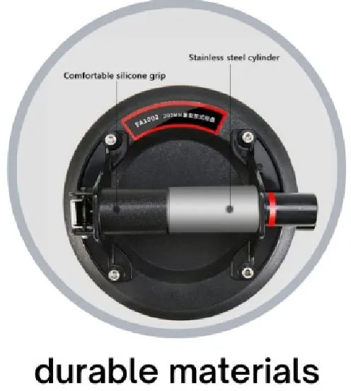 8 200mm Vacuum Suction Cup With Hand Pump | Model : SL-FA1002