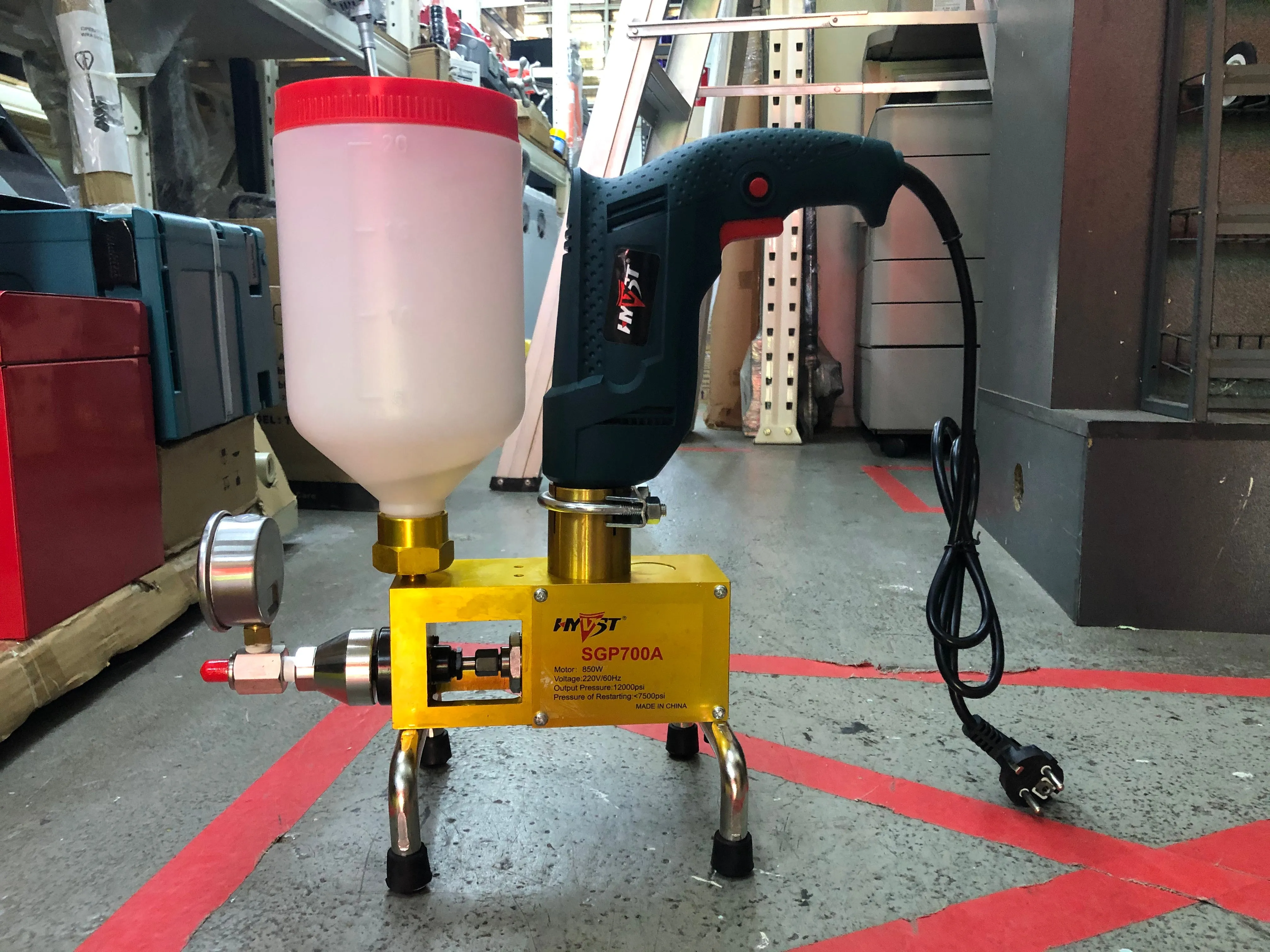 999 240V 50Hz HP PU Foam Grout Pump | Model : PU-999