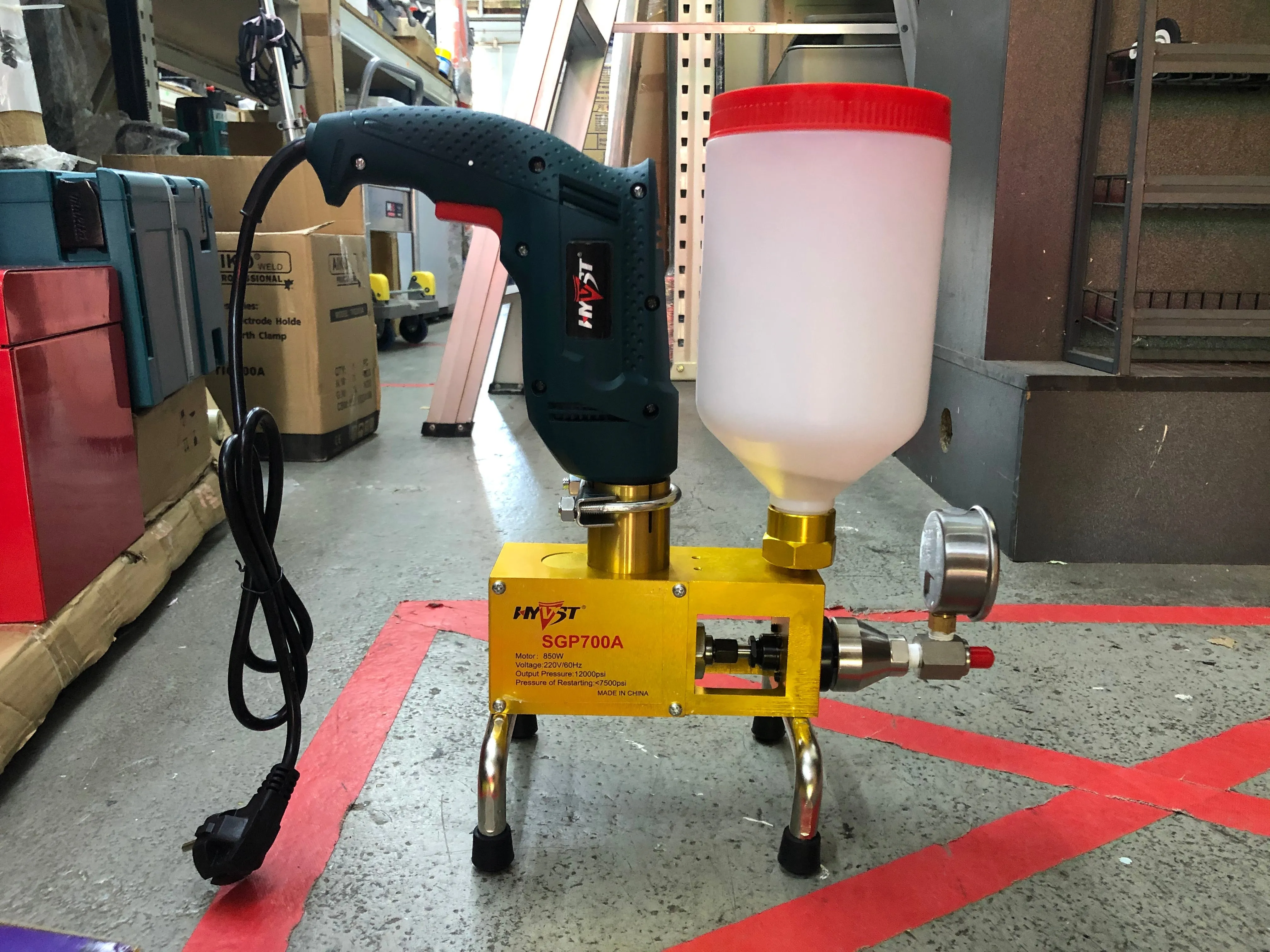 999 240V 50Hz HP PU Foam Grout Pump | Model : PU-999