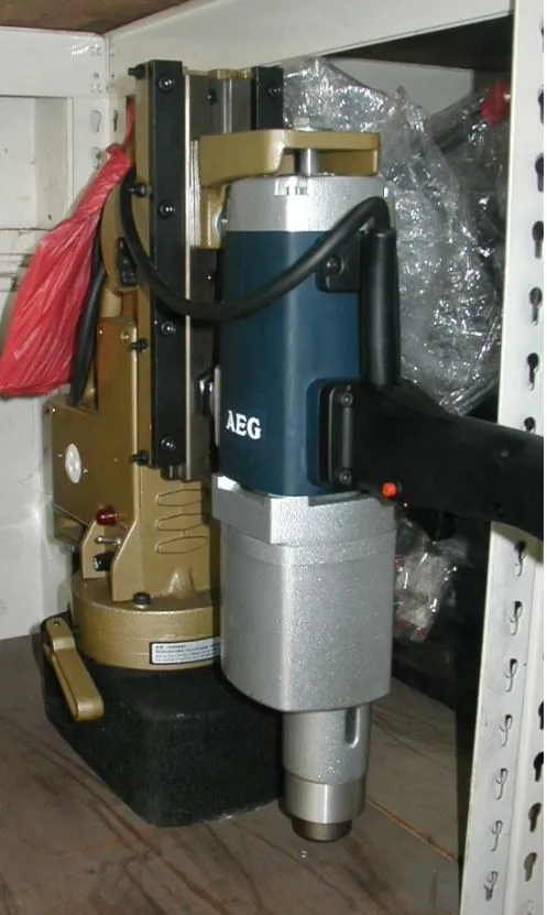 AEG 1050W Magnectic Drill W/Stand MT800 | Model : AEG-B4-1050