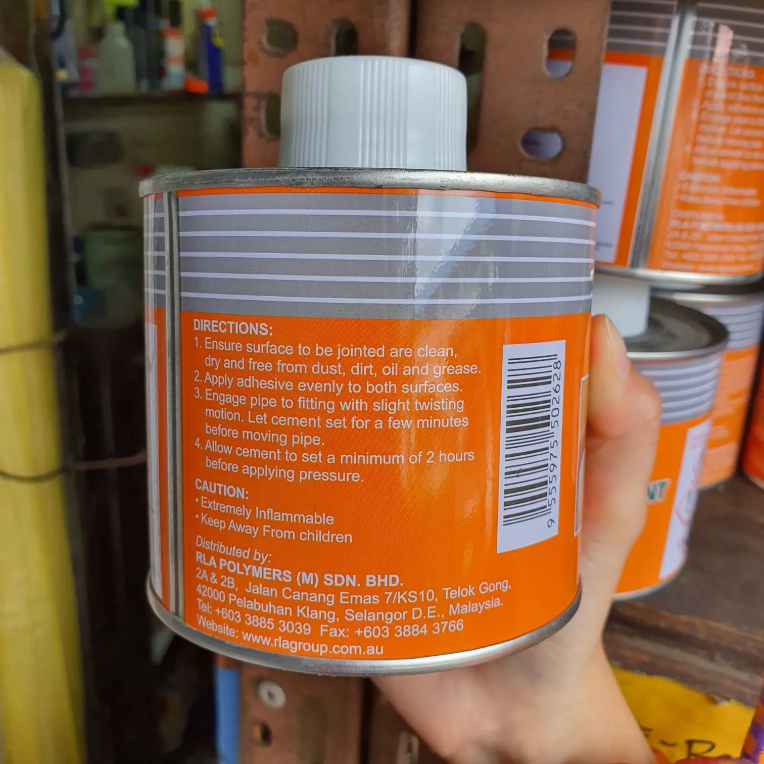Aftek Pvc Solvent Cement with 500G | Model : GLUE-A500