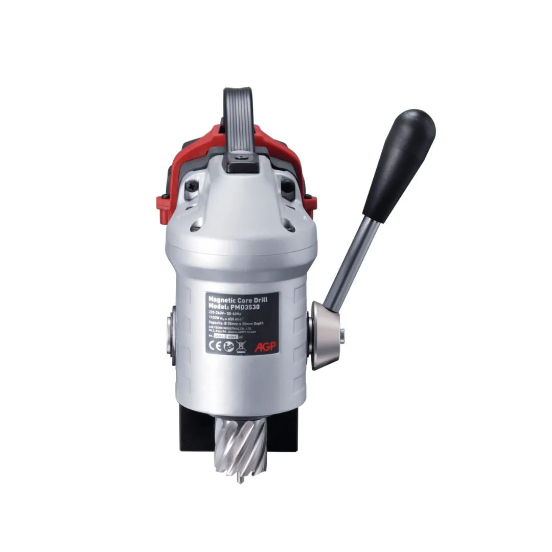 AGP Low Profile Magnetic Drill Press Core Drilling Machine (Made in Taiwan) | Model : MD-PMD3530