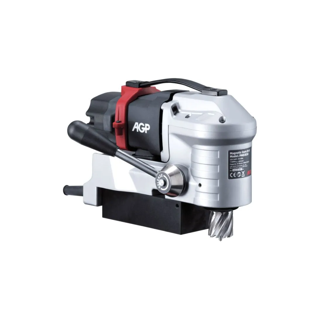 AGP Low Profile Magnetic Drill Press Core Drilling Machine (Made in Taiwan) | Model : MD-PMD3530
