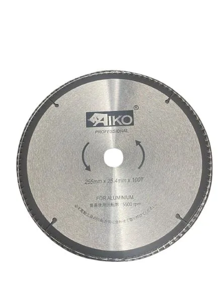 Aiko 10 Aluminium Saw Blade 255*25.4*100T | Model : SBA-A255100T