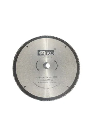 Aiko 10 Aluminium Saw Blade 255*25.4*120T | Model : SBA-A255120T