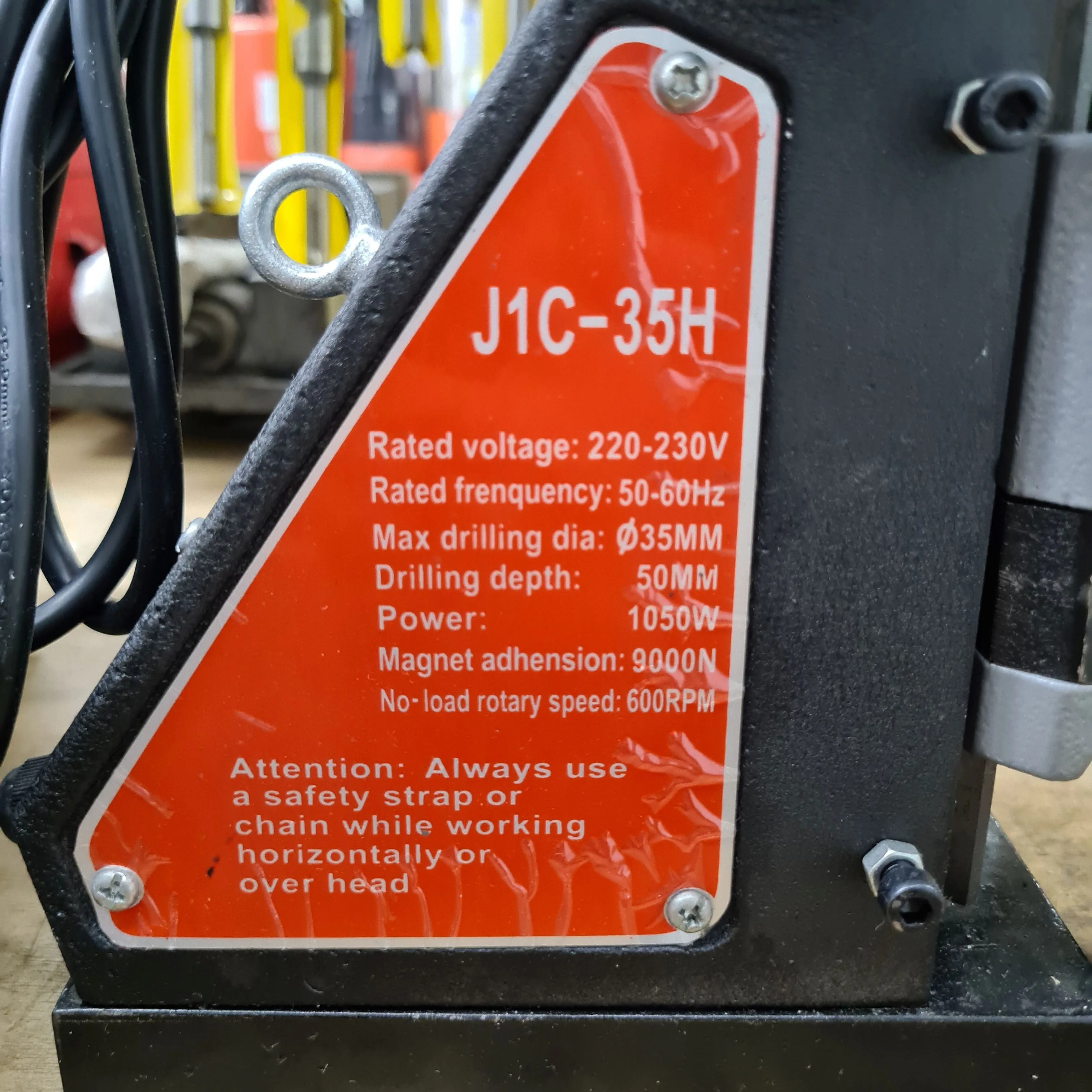 Aiko 1100W Magnetic Drill 35Mm 230V | Model : MD-J1C-35H