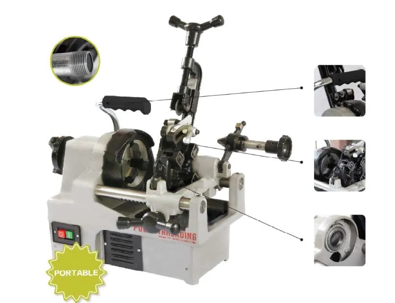Aiko 1/2-1 650W Portable Threading Machine 240V | Model: TM-AK-Z1T25AF