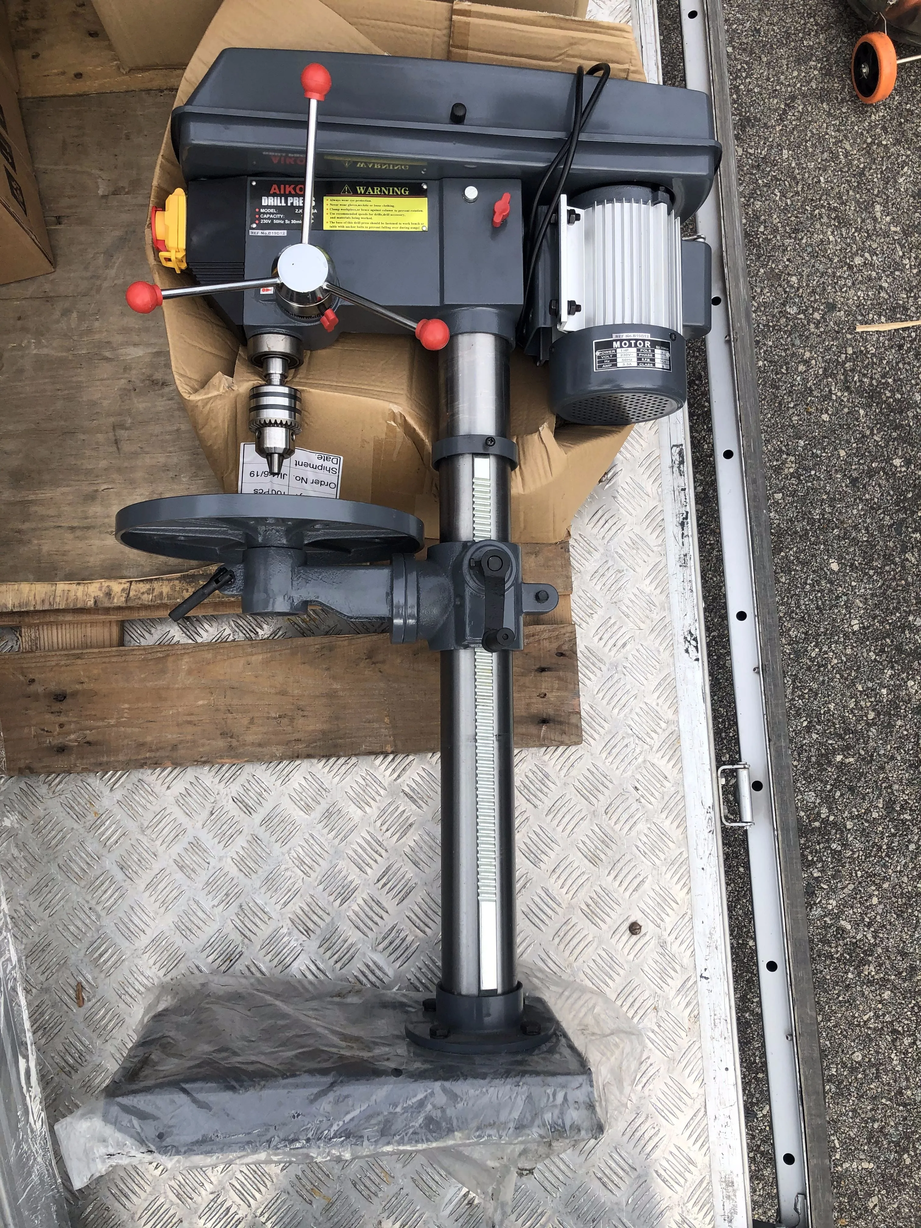 Aiko 16mm Bench Drill Press | Model : 4116 | Type : With motor. No Motor