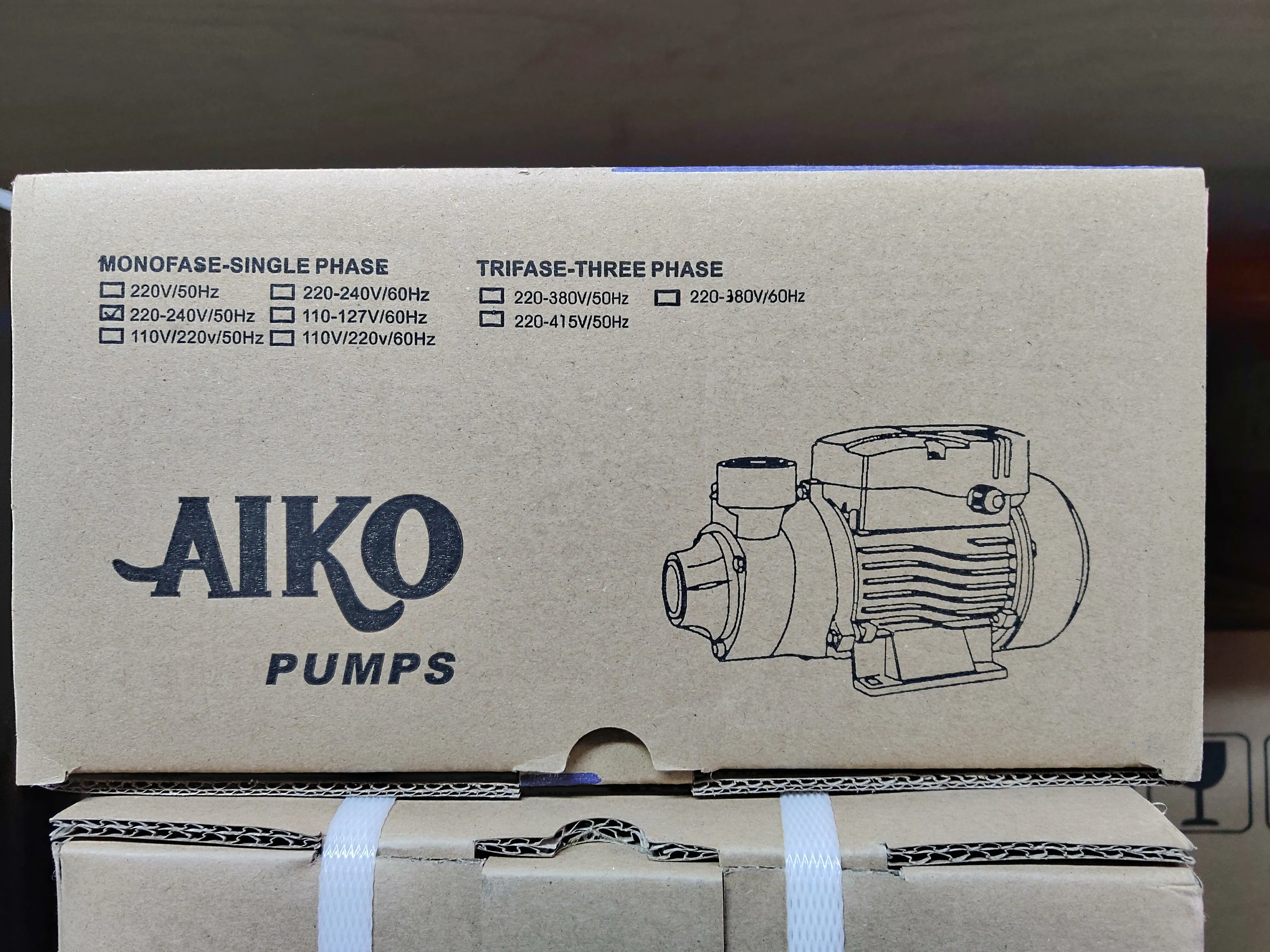AIKO 1x1 0.5HP 240V Centrifugal Water Pump | Model : WP-A-PKM60