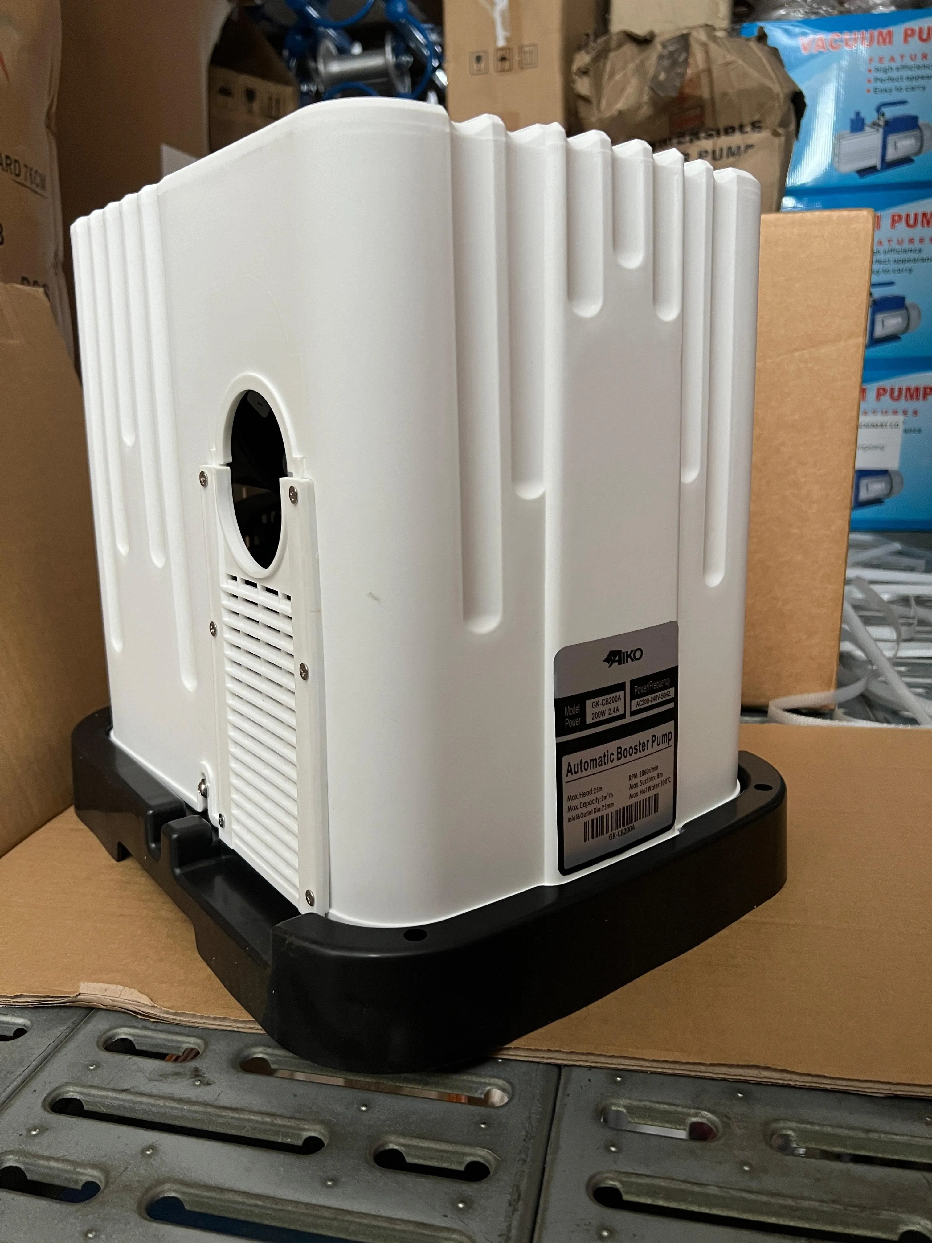Aiko 200W Automatic Self Priming Booster Water Pump with 2L Tank & Cover 240V 50Hz | Model : WP-GK-CB200A