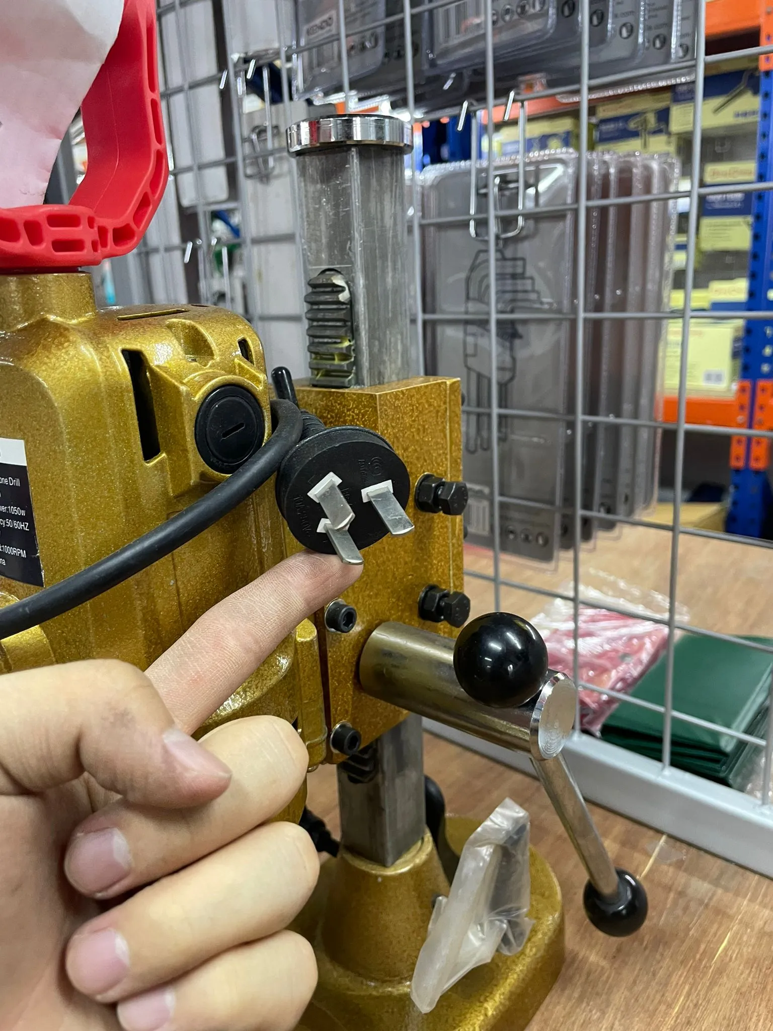 Aiko 220V 1050W Suction Stone Drill For Mable | Model: SD-PF-3300