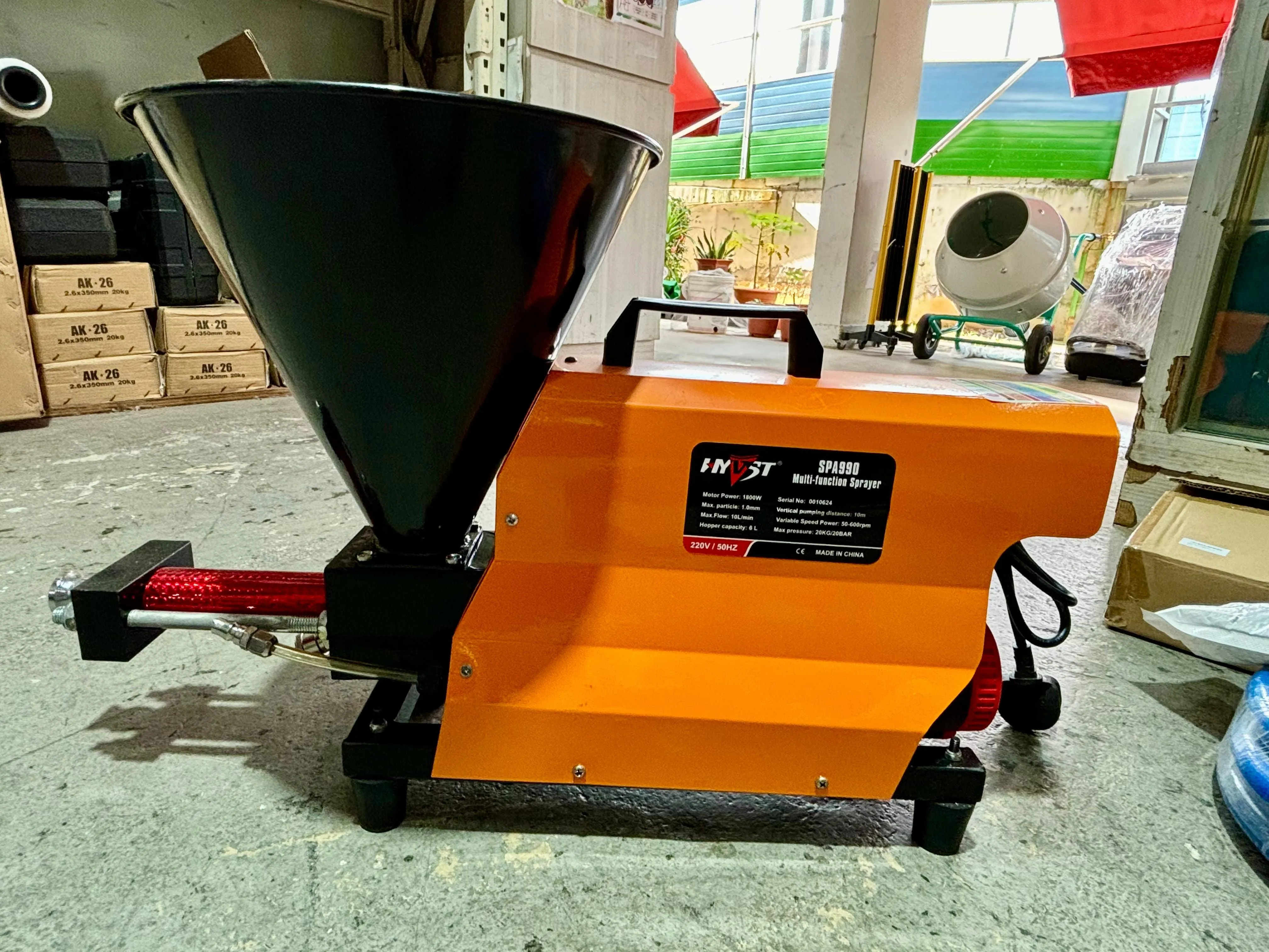 Aiko 240V Multi-function Paint Sprayer Waterproofing Machine 1800W | Model : CS-SPA990