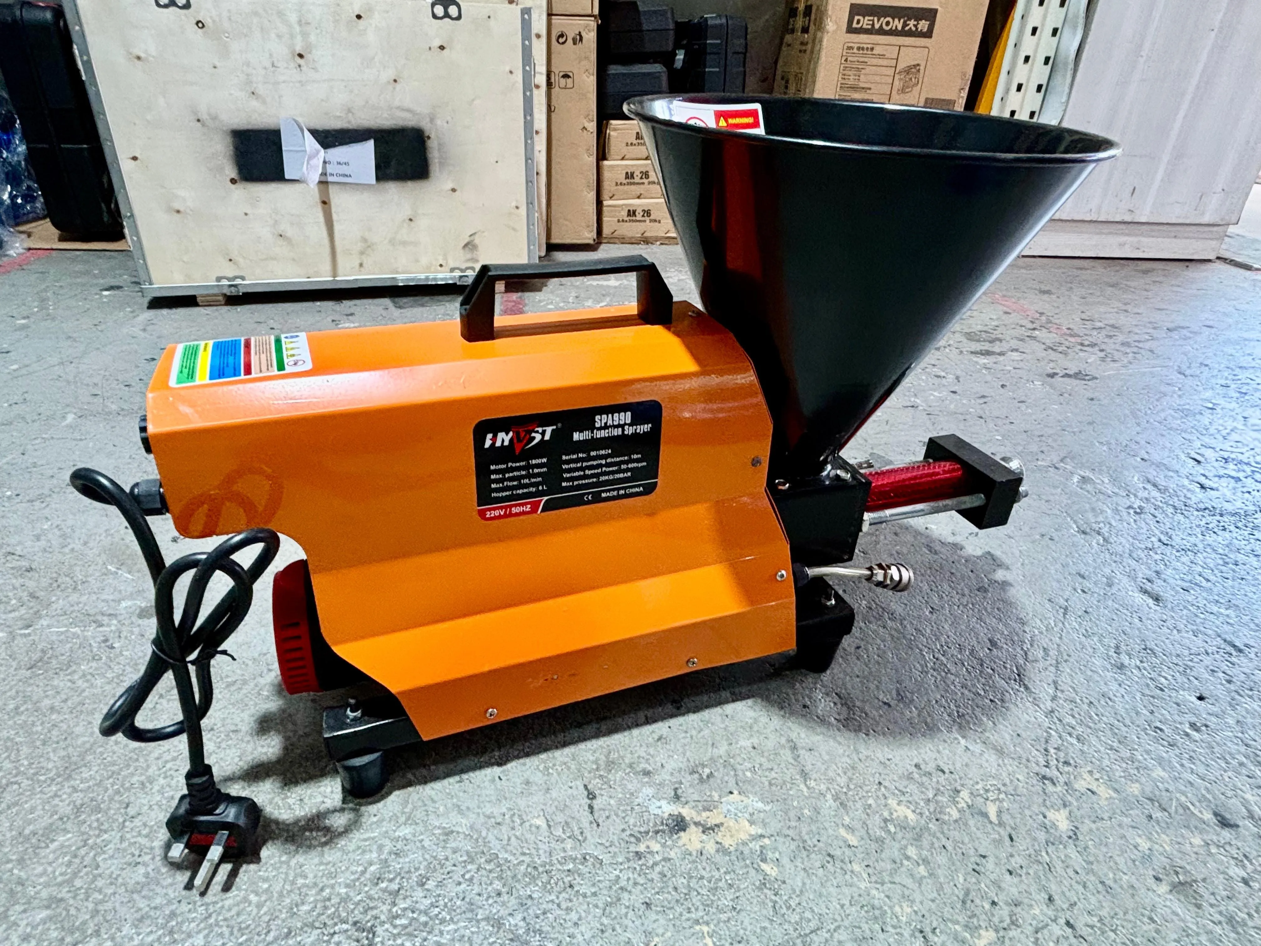 Aiko 240V Multi-function Paint Sprayer Waterproofing Machine 1800W | Model : CS-SPA990