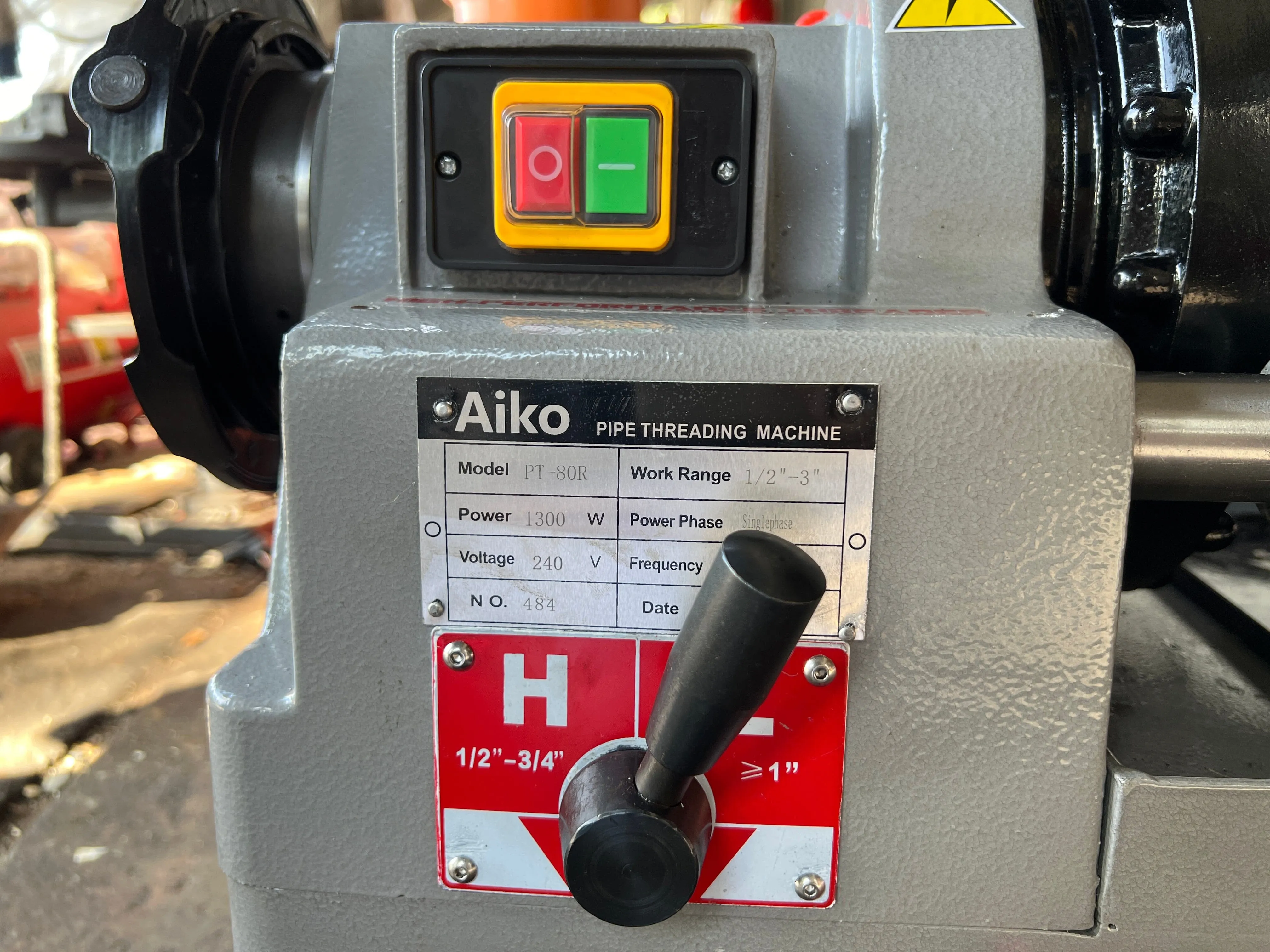Aiko 3 1300W 2-Speed Threading Machine | Model : TM-AK-PT80RA