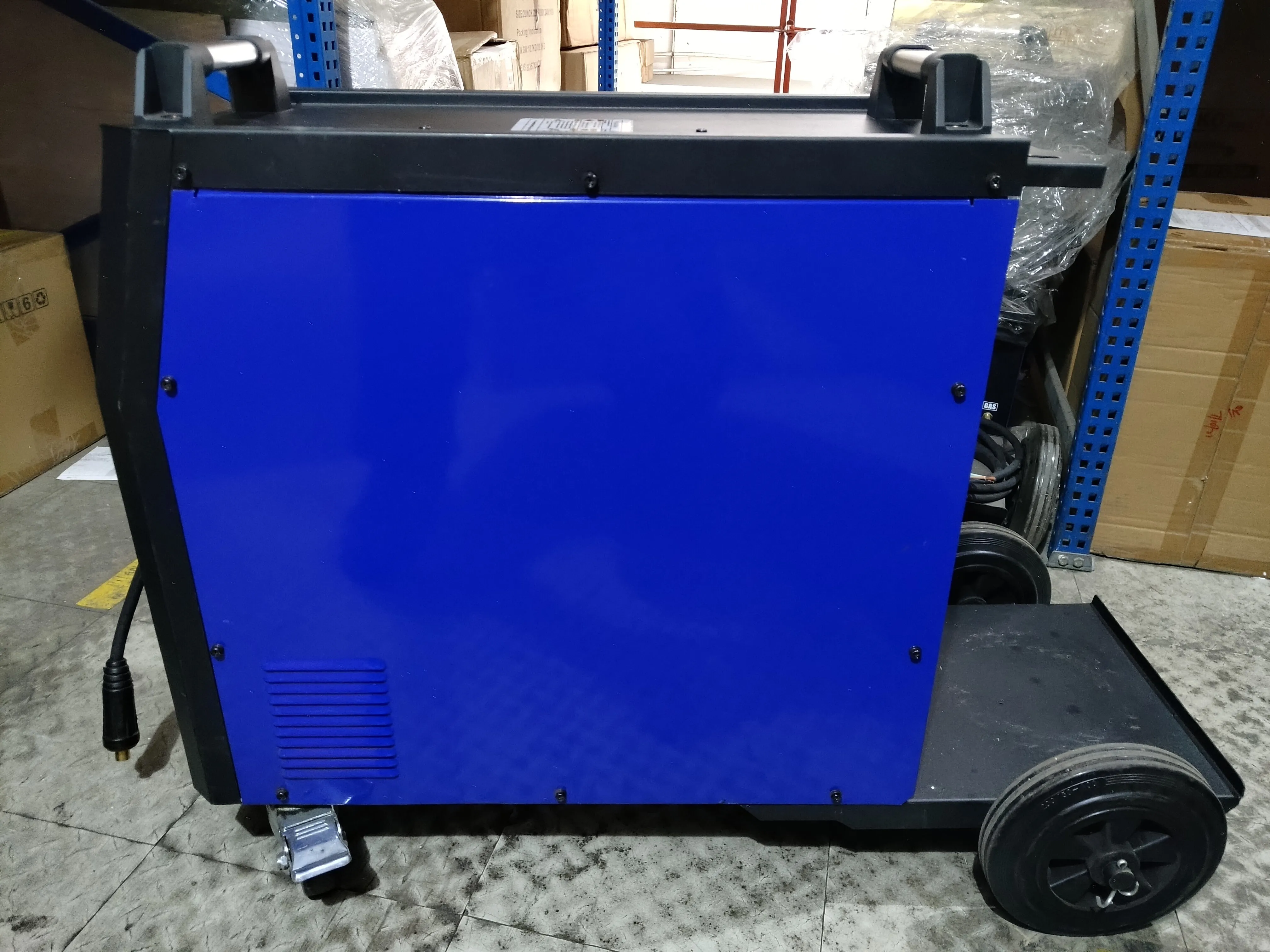 Aiko 380V 60Hz MIG Welding Machine Pulse Welder With Gas Tank Trolley Come With 4m Torch. 3m Earth Cable & Gas Hose | Model: W-MIG280P