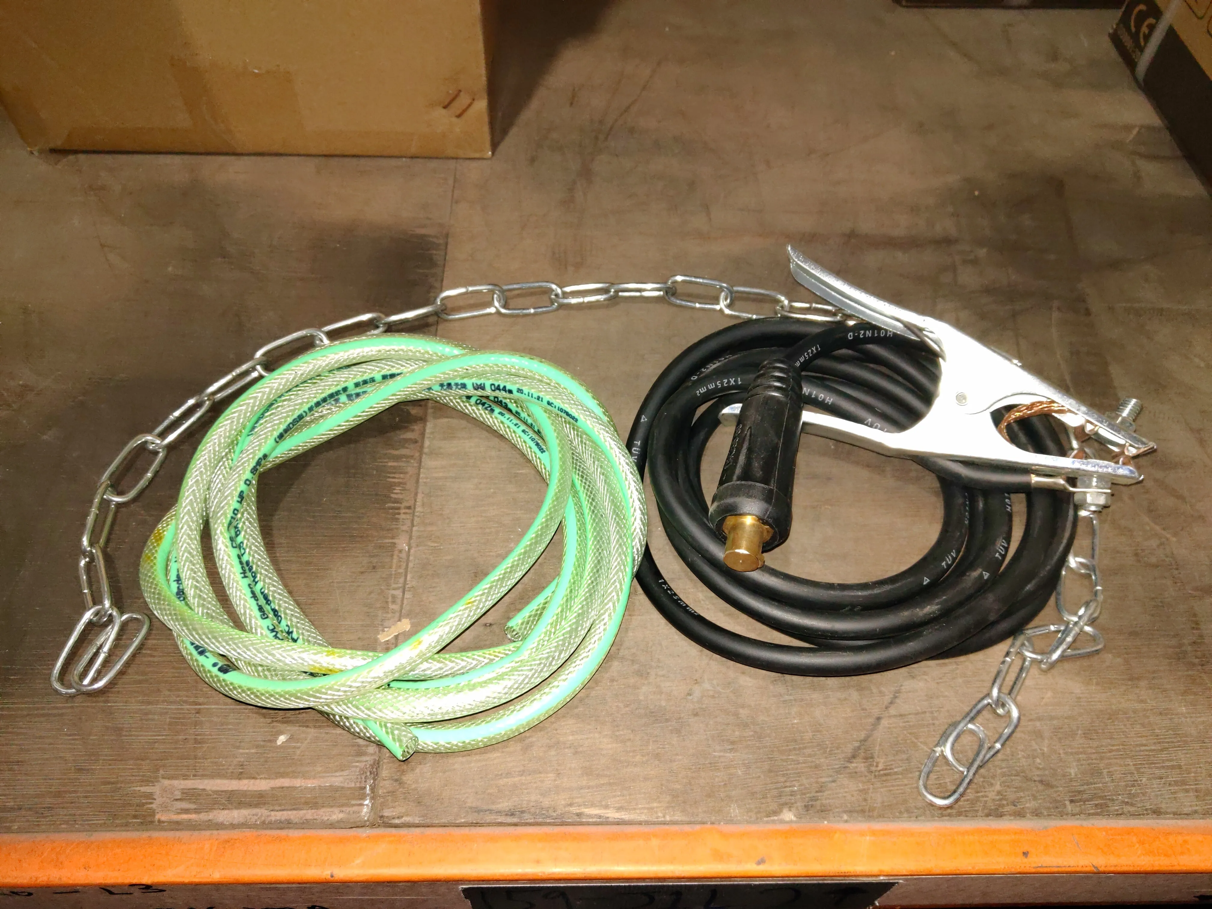 Aiko 380V 60Hz MIG Welding Machine Pulse Welder With Gas Tank Trolley Come With 4m Torch. 3m Earth Cable & Gas Hose | Model: W-MIG280P
