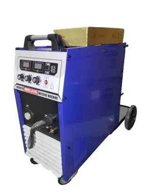 Aiko 380V 60Hz MIG315 Welder With Gas Tank Trolley Dual Voltage come with 4m Torch. 3m Earth Cable & Gas Hose | Model: W-MIG315