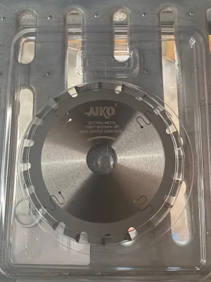 Aiko 4 Steel Metal Cutting Saw Blade 105mm 20T | Model : SBA-MS10520