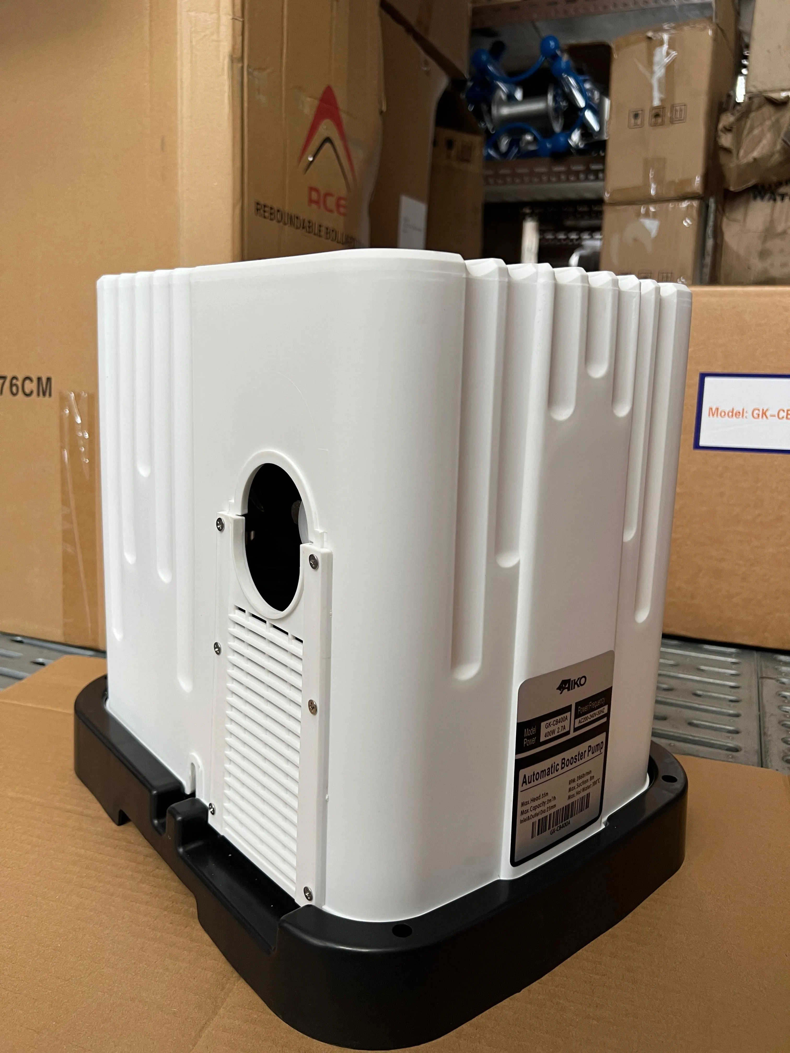 Aiko 400W Automatic Self Priming Booster Water Pump with 2L Tank & Cover 240V 50Hz | Model : WP-GK-CB400A