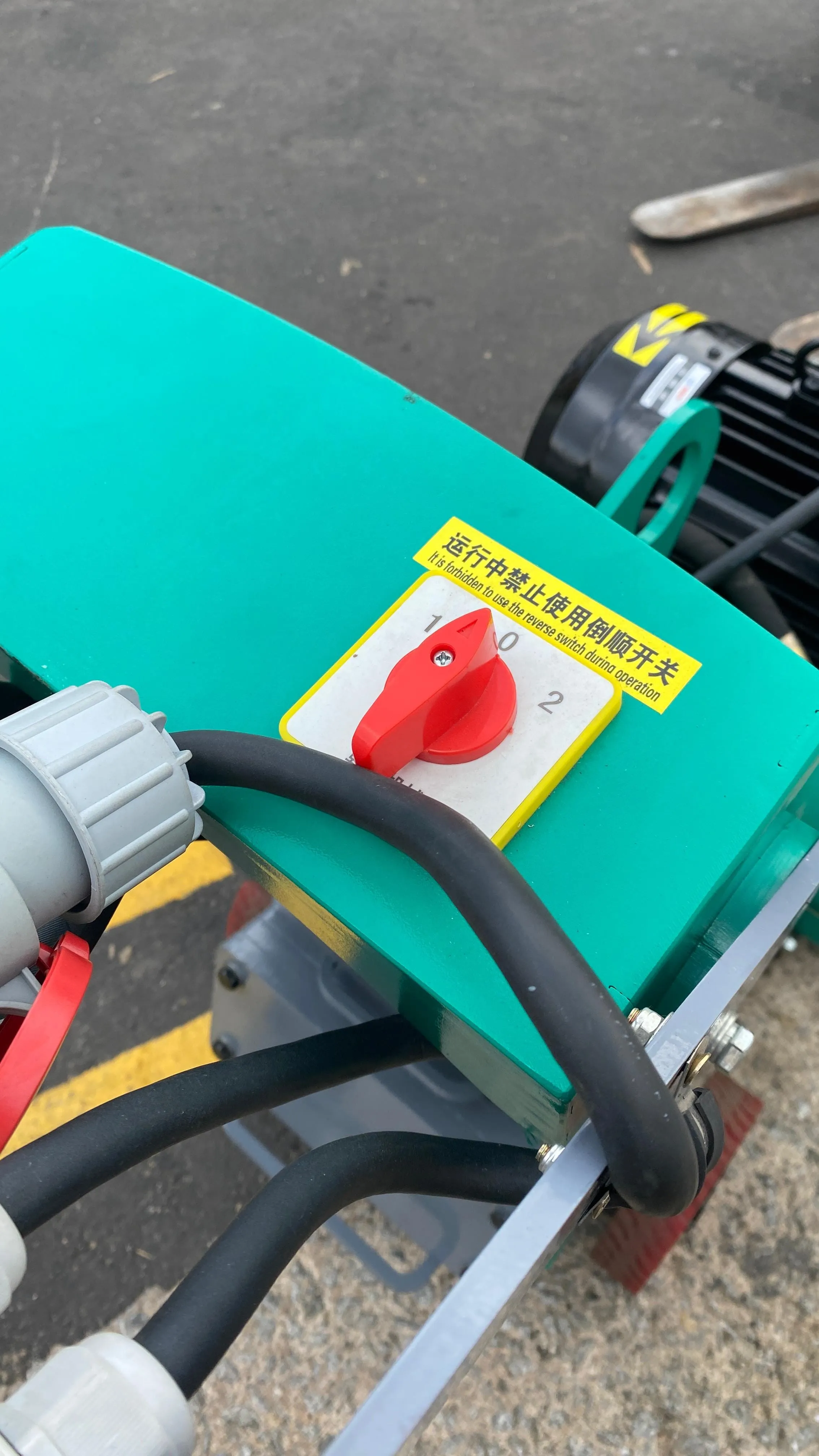 Aiko 415V Electric Floor Scraper Machine 3 Phase #ZFC-250E | Model : ZFC-250E