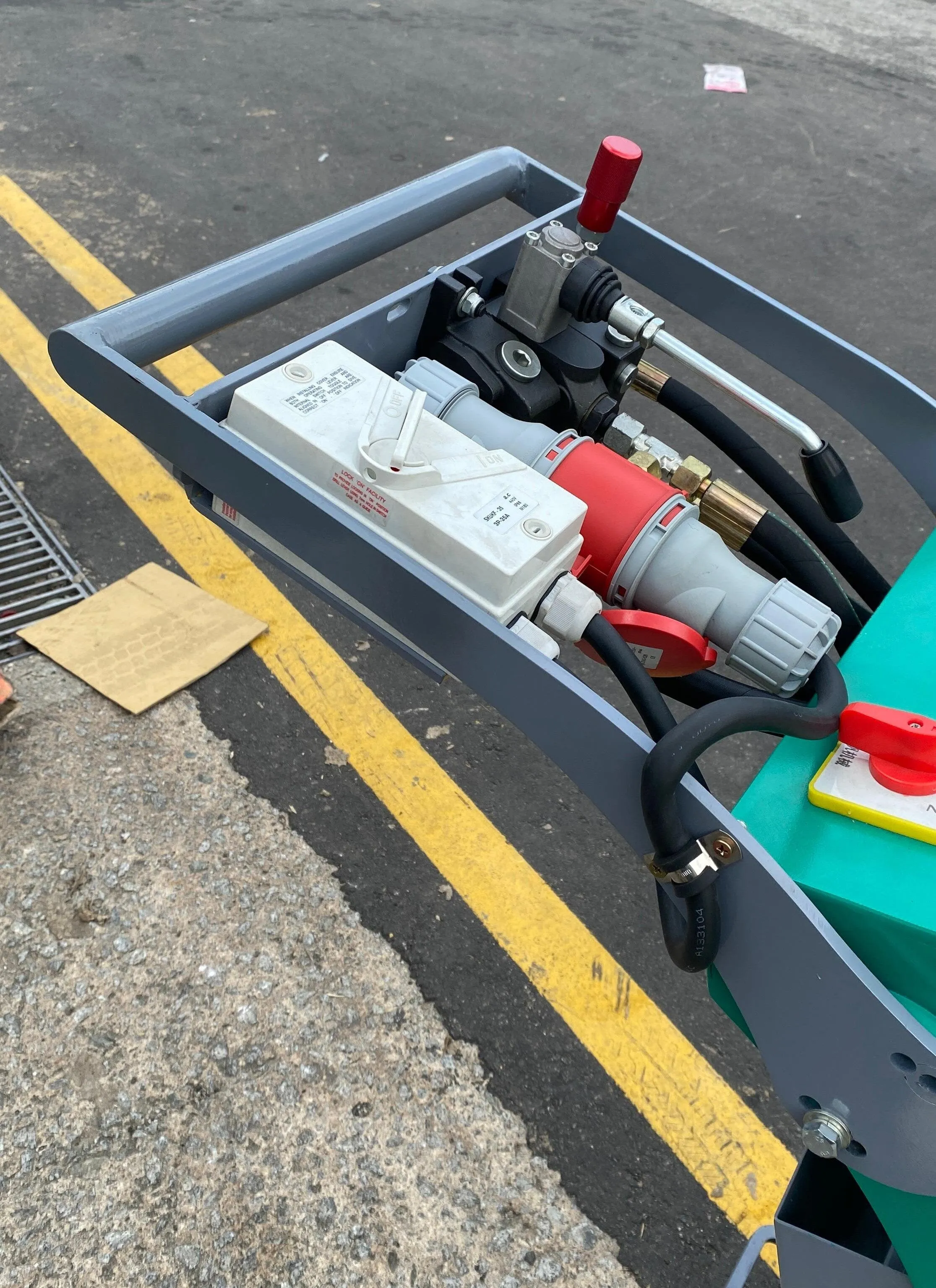 Aiko 415V Electric Floor Scraper Machine 3 Phase #ZFC-250E | Model : ZFC-250E
