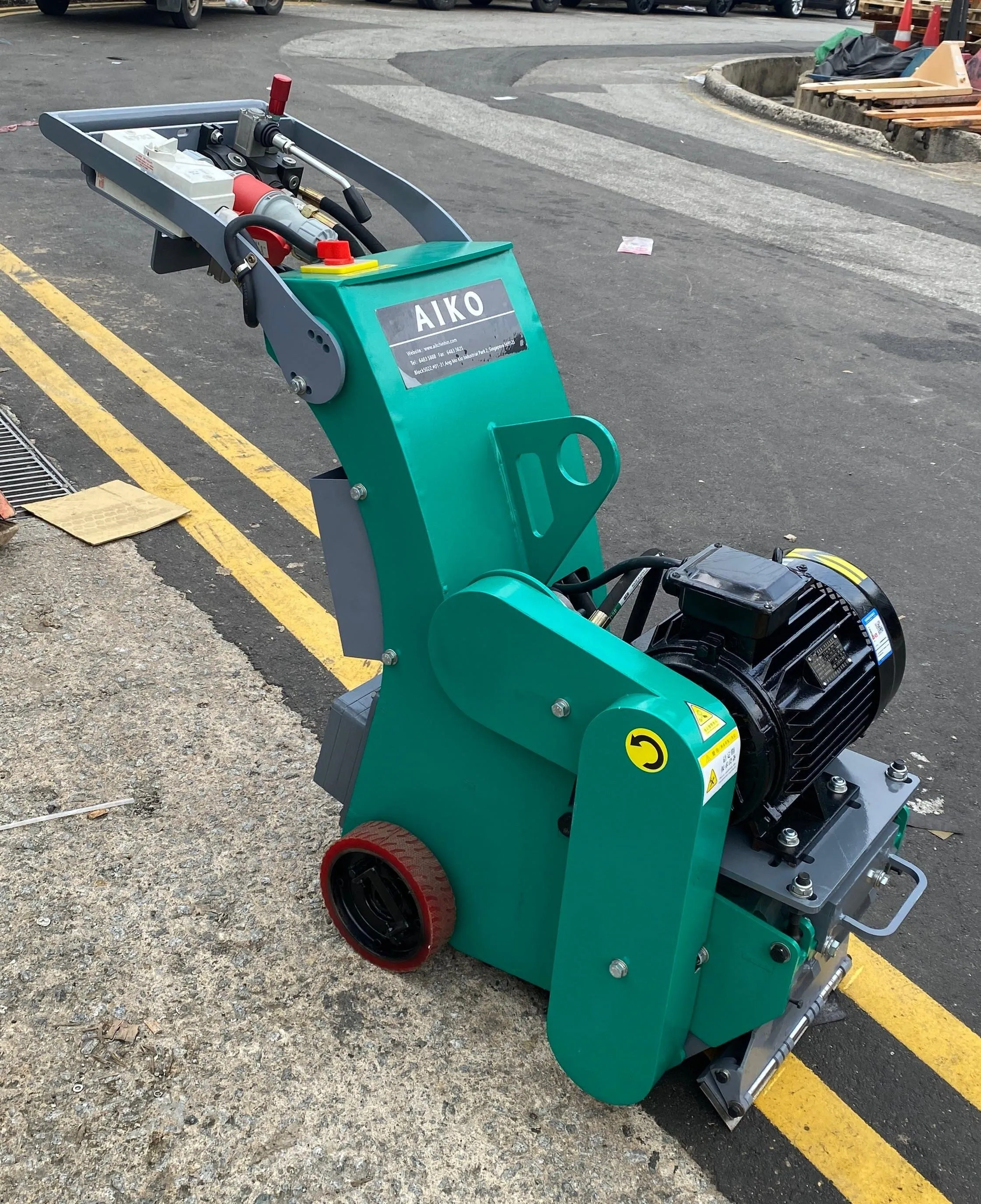 Aiko 415V Electric Floor Scraper Machine 3 Phase #ZFC-250E | Model : ZFC-250E