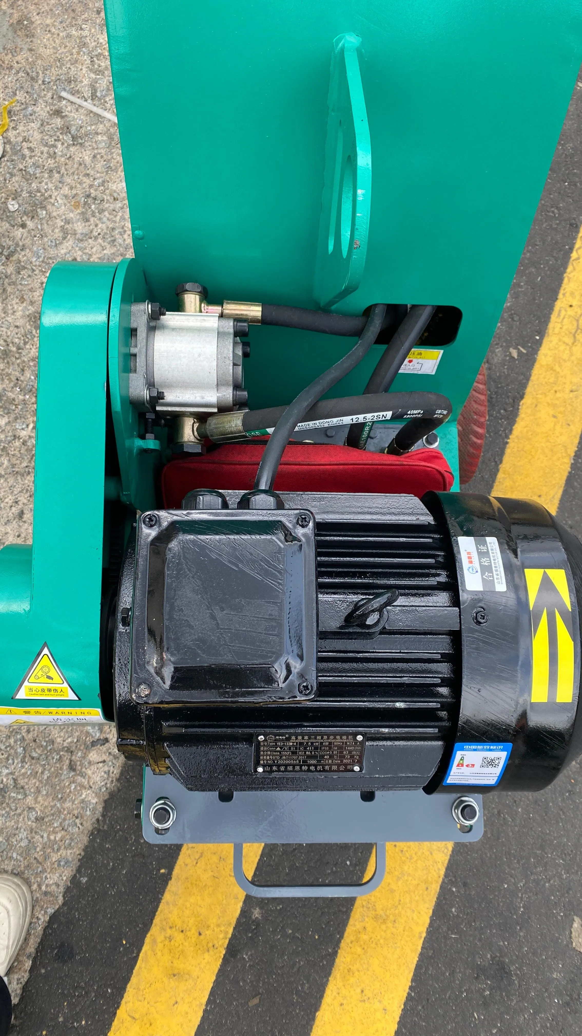 Aiko 415V Electric Floor Scraper Machine 3 Phase #ZFC-250E | Model : ZFC-250E