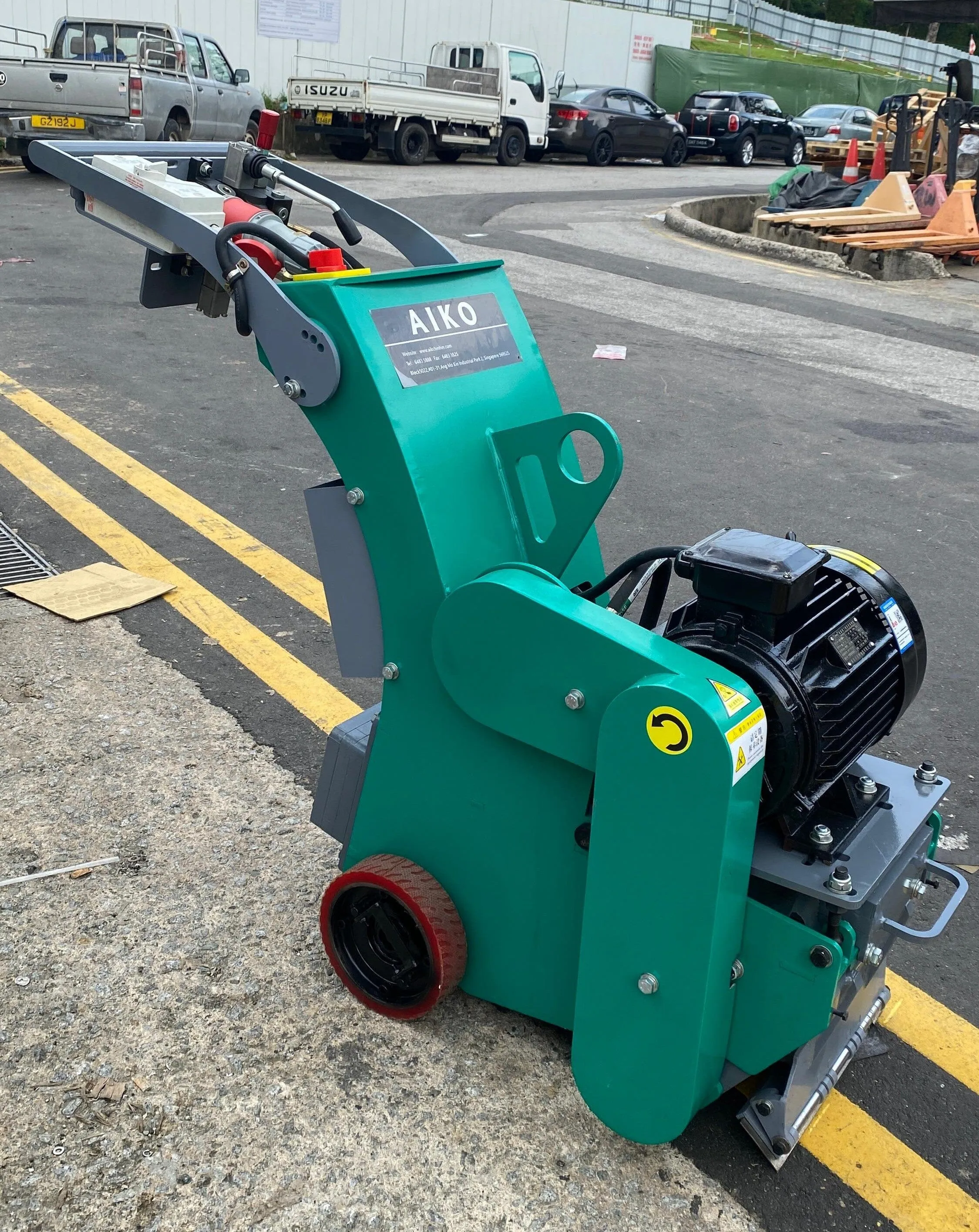 Aiko 415V Electric Floor Scraper Machine 3 Phase #ZFC-250E | Model : ZFC-250E