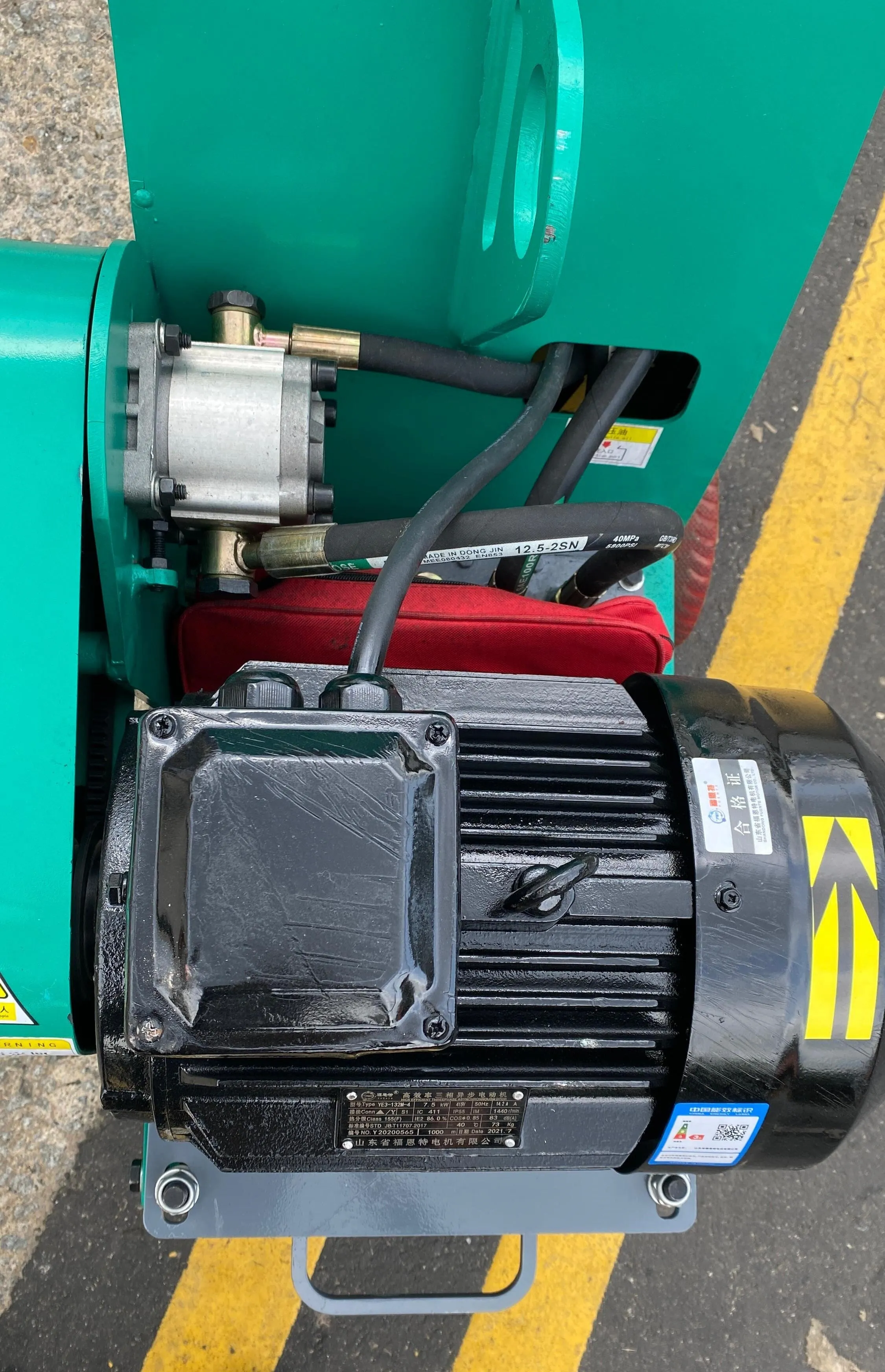 Aiko 415V Electric Floor Scraper Machine 3 Phase #ZFC-250E | Model : ZFC-250E