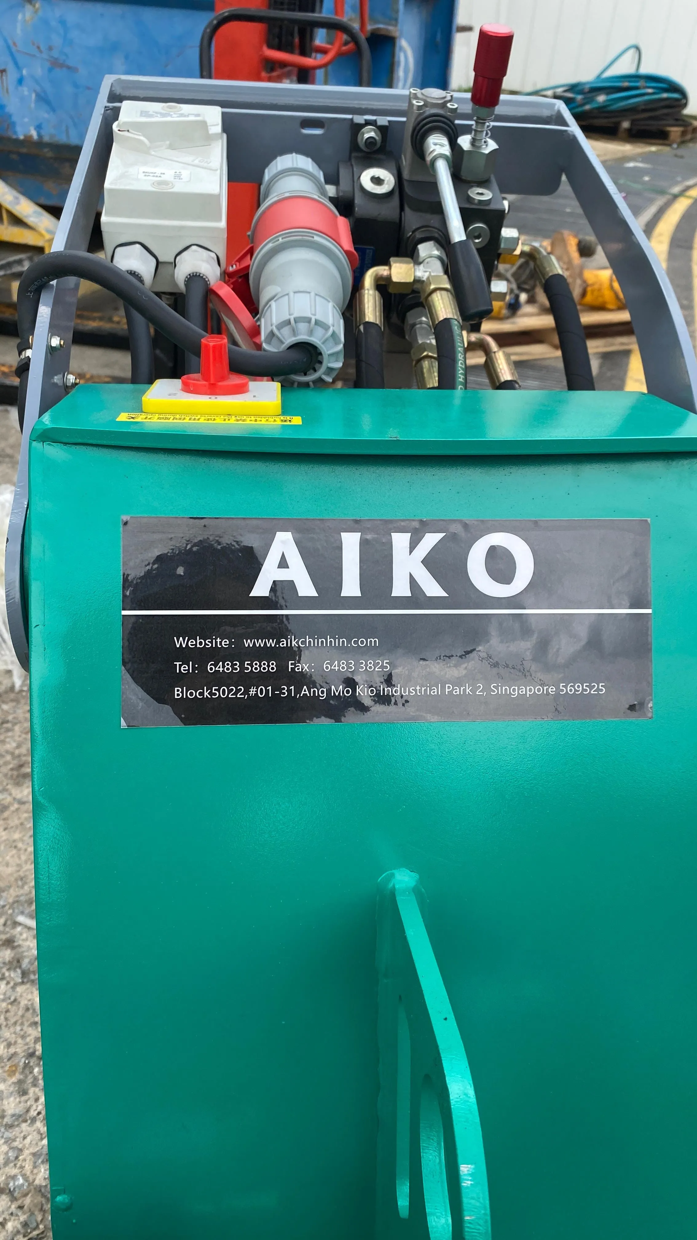 Aiko 415V Electric Floor Scraper Machine 3 Phase #ZFC-250E | Model : ZFC-250E