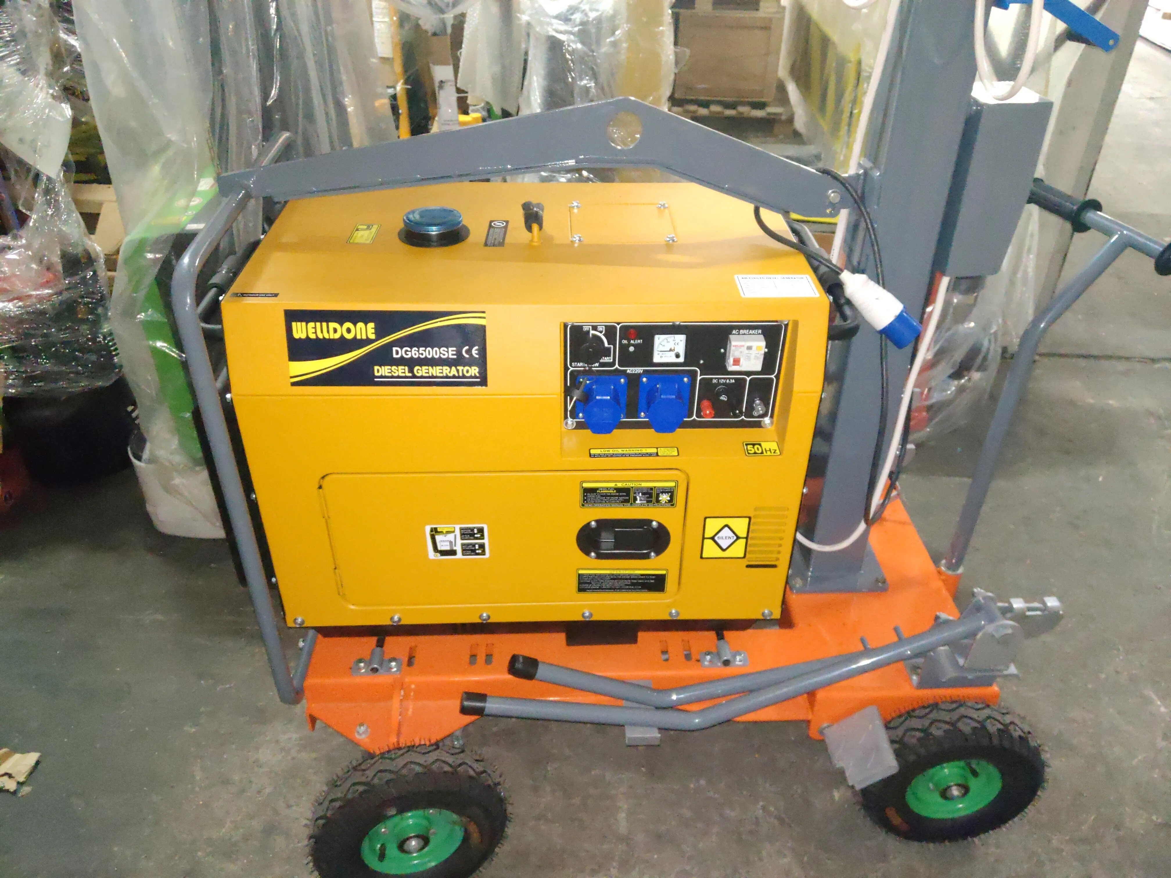 Aiko 4x 300W LED Tower Light Come With Diesel Generator | Model: HZM400D