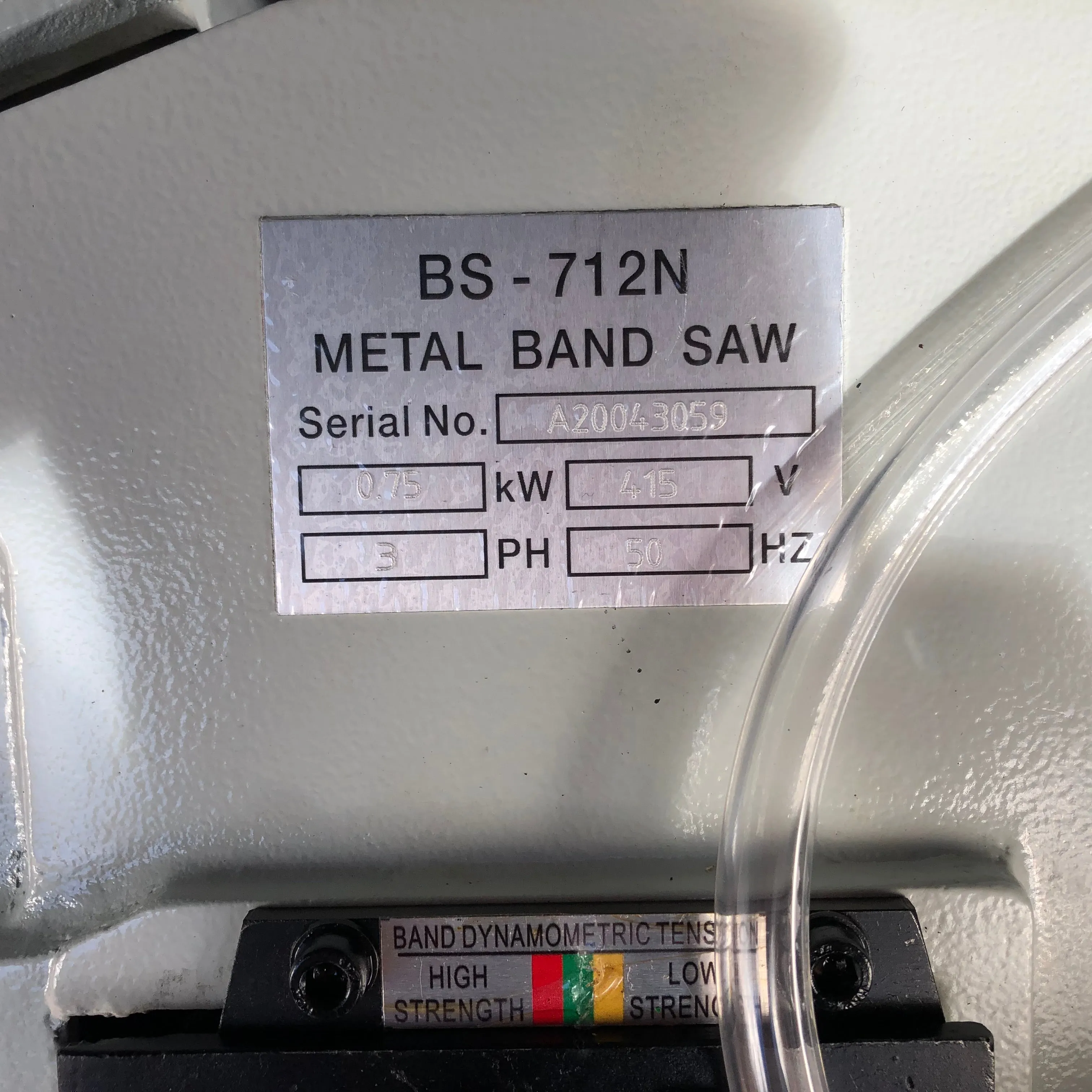 Aiko 7 230V Metal Bandsaw Machine (Single Phase) | Model : BSM-BS712N-1