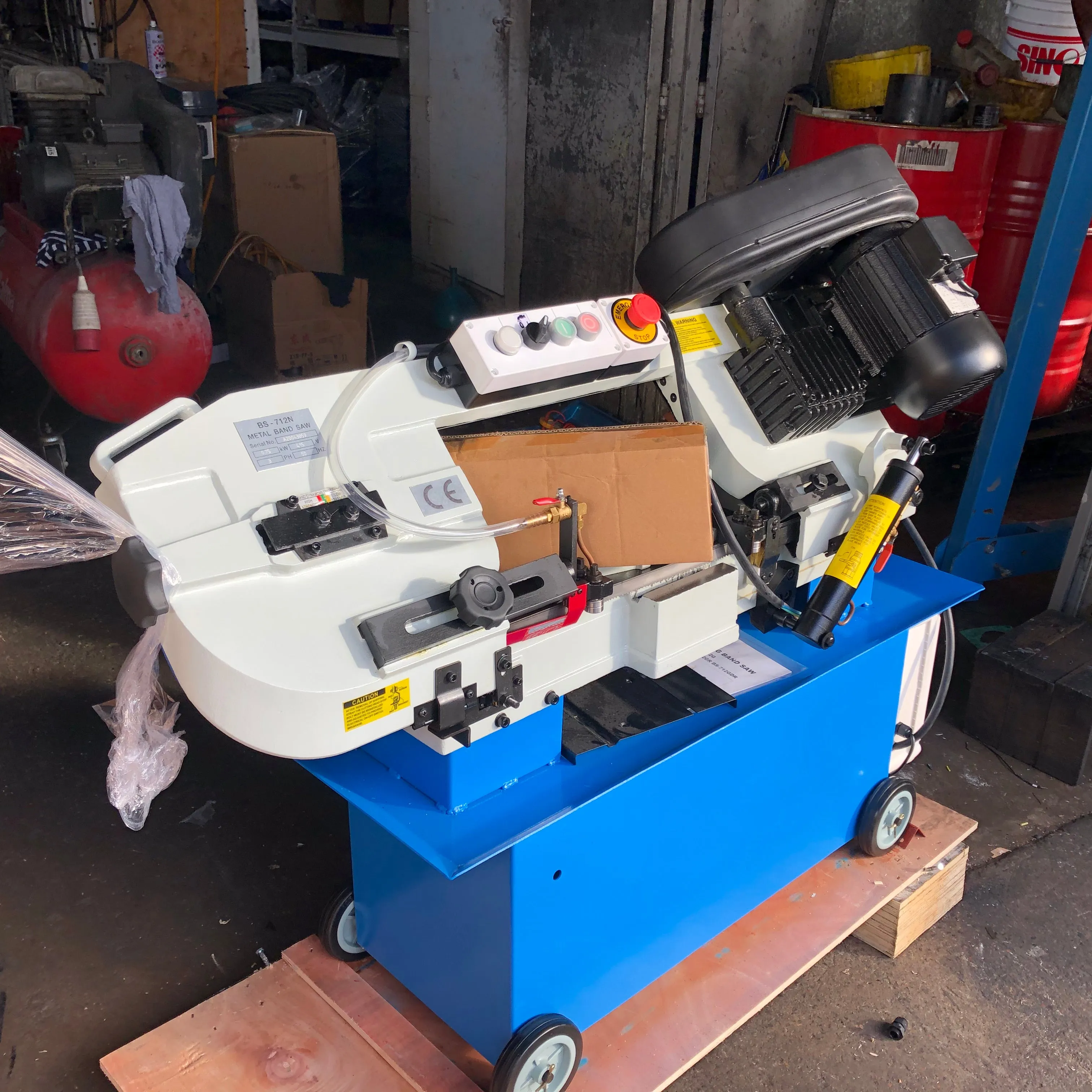 Aiko 7 230V Metal Bandsaw Machine (Single Phase) | Model : BSM-BS712N-1