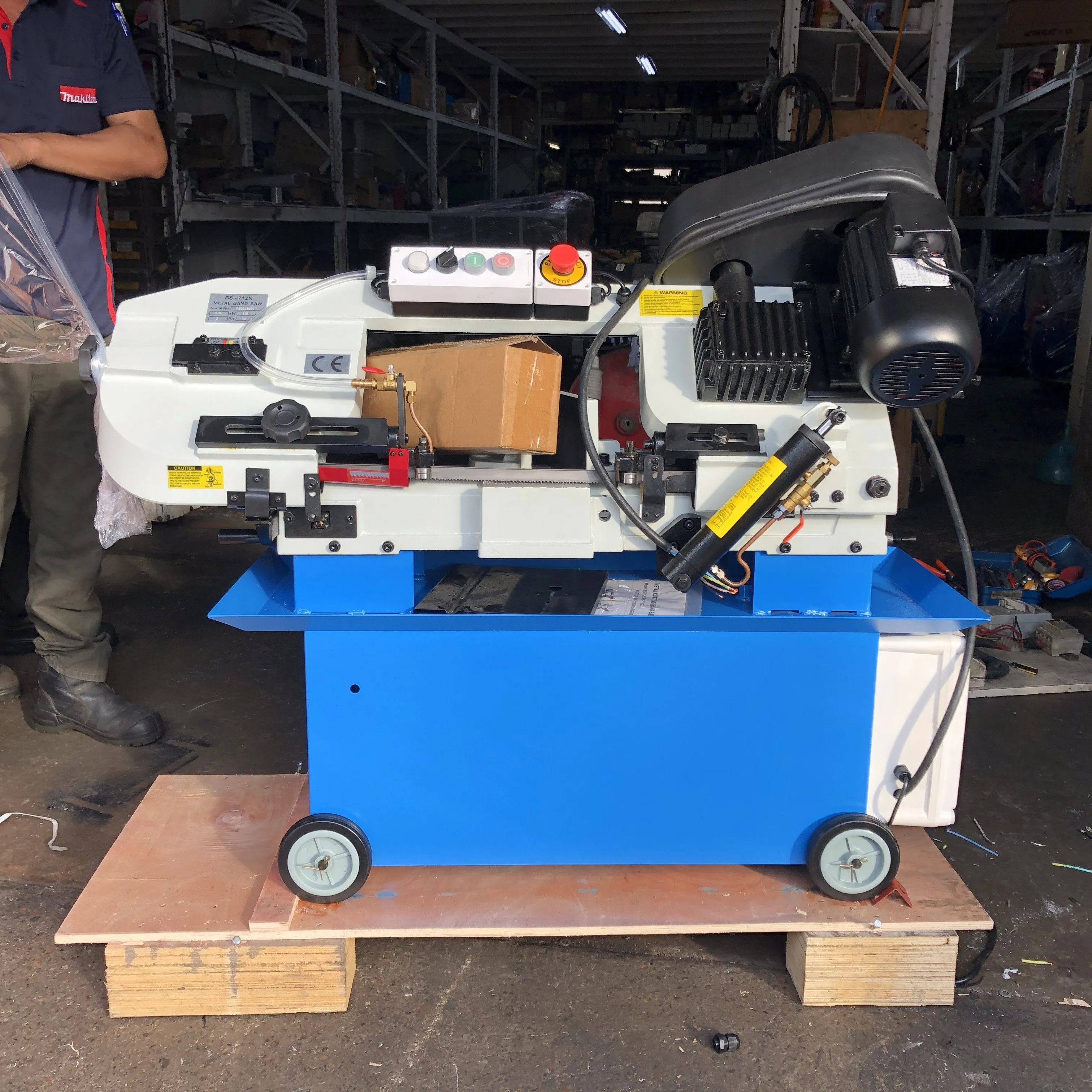 Aiko 7 415V Metal Bandsaw Machine (Third Phase) | Model : BSM-BS712N-3