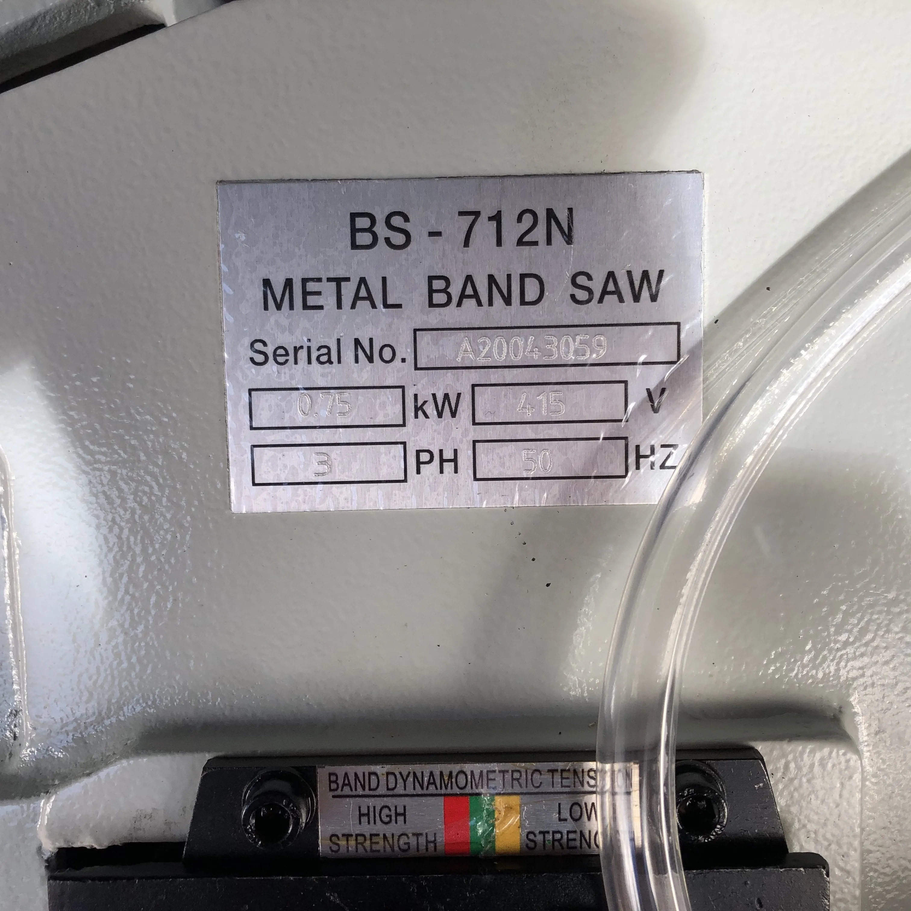 Aiko 7 415V Metal Bandsaw Machine (Third Phase) | Model : BSM-BS712N-3