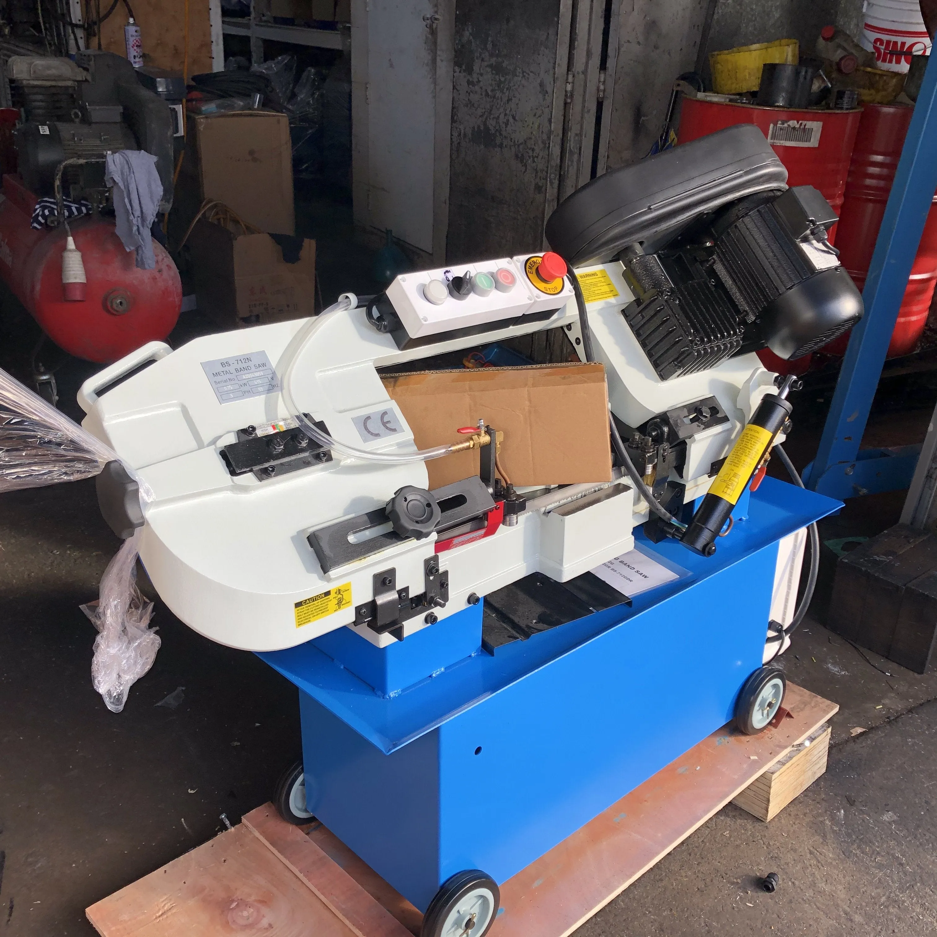 Aiko 7 415V Metal Bandsaw Machine (Third Phase) | Model : BSM-BS712N-3