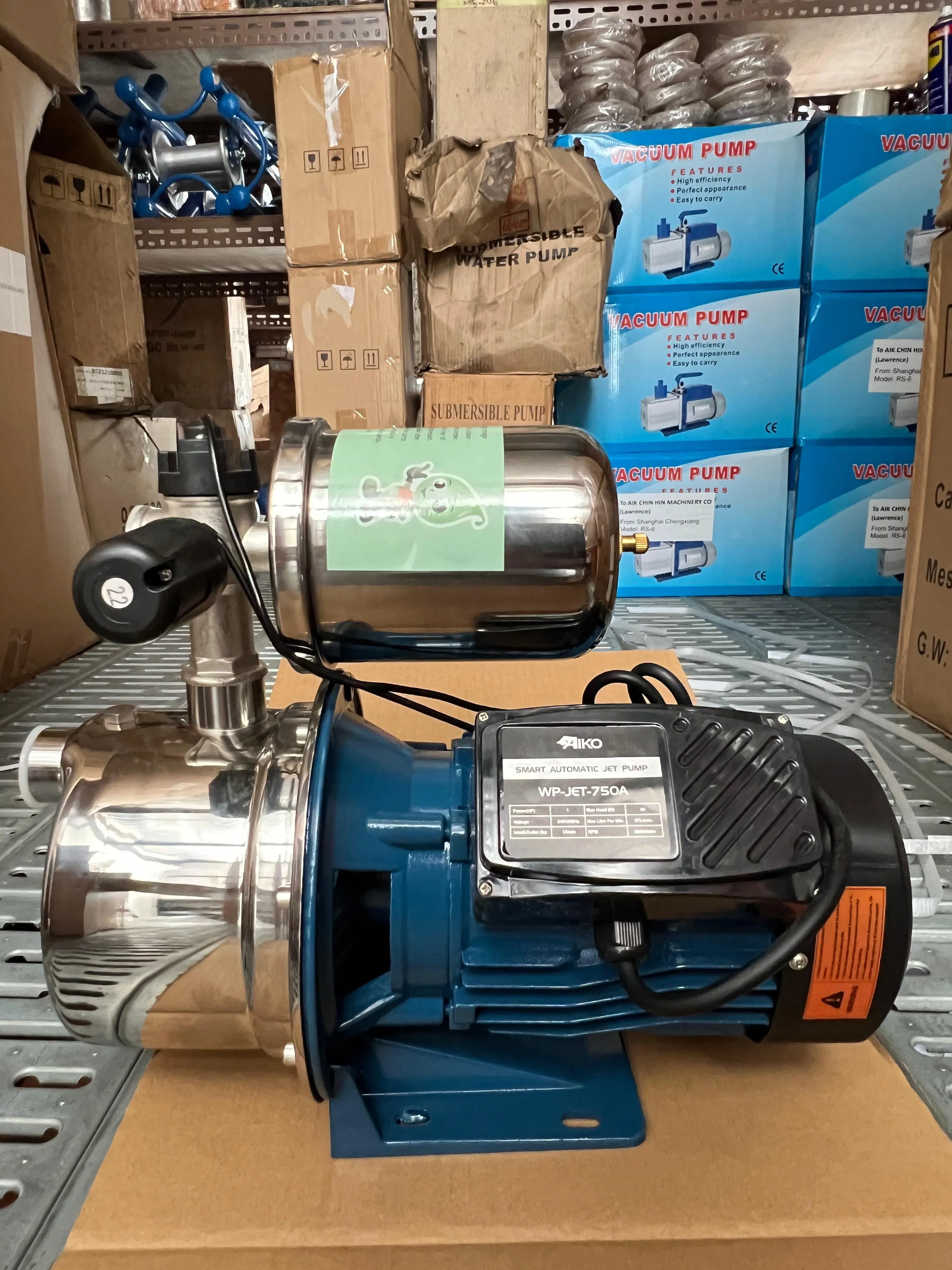 Aiko 750W 1 Automatic Self Priming Water Pump with 2L Tank | Model : WP-JET-750A
