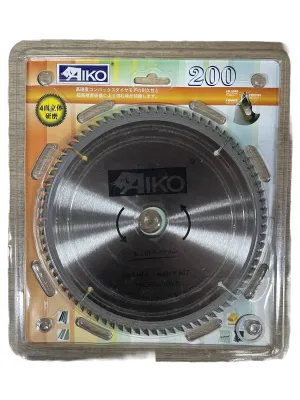 Aiko 8 200x25.4 Wood Saw Blade | Model : SBA-W200