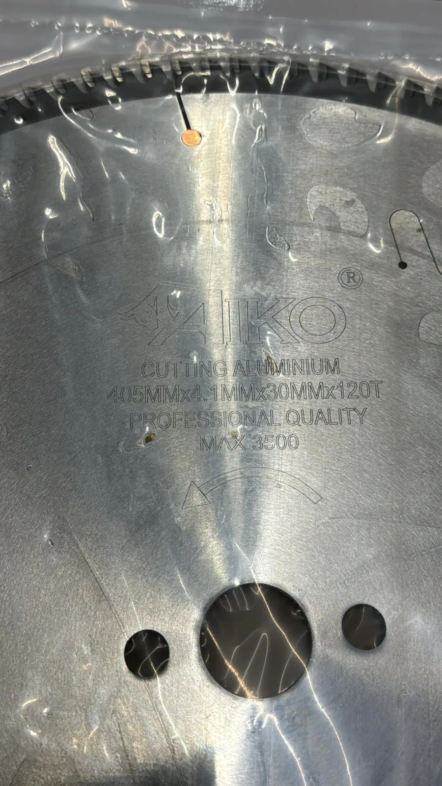 Aiko Alum Blade 16 405mm*4.1mm*30mm*120T | Model: SBA-A405120T