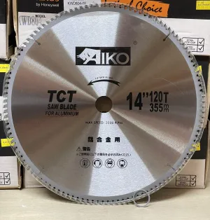 Aiko Alum Sawblade 14 355*30*120T | Model : SBA-A355120TM