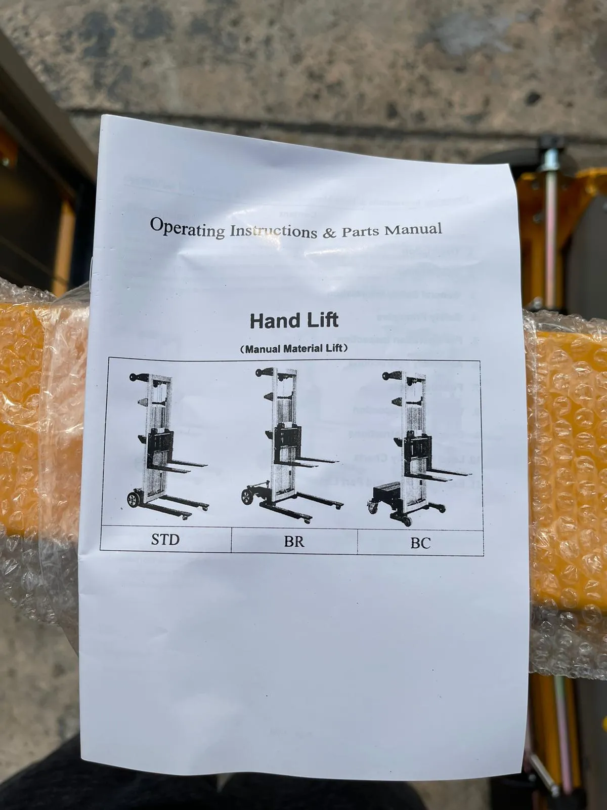 Aiko Aluminium High Lift Stacker 181Kg/2.5M-3M | Model : PT-STD181