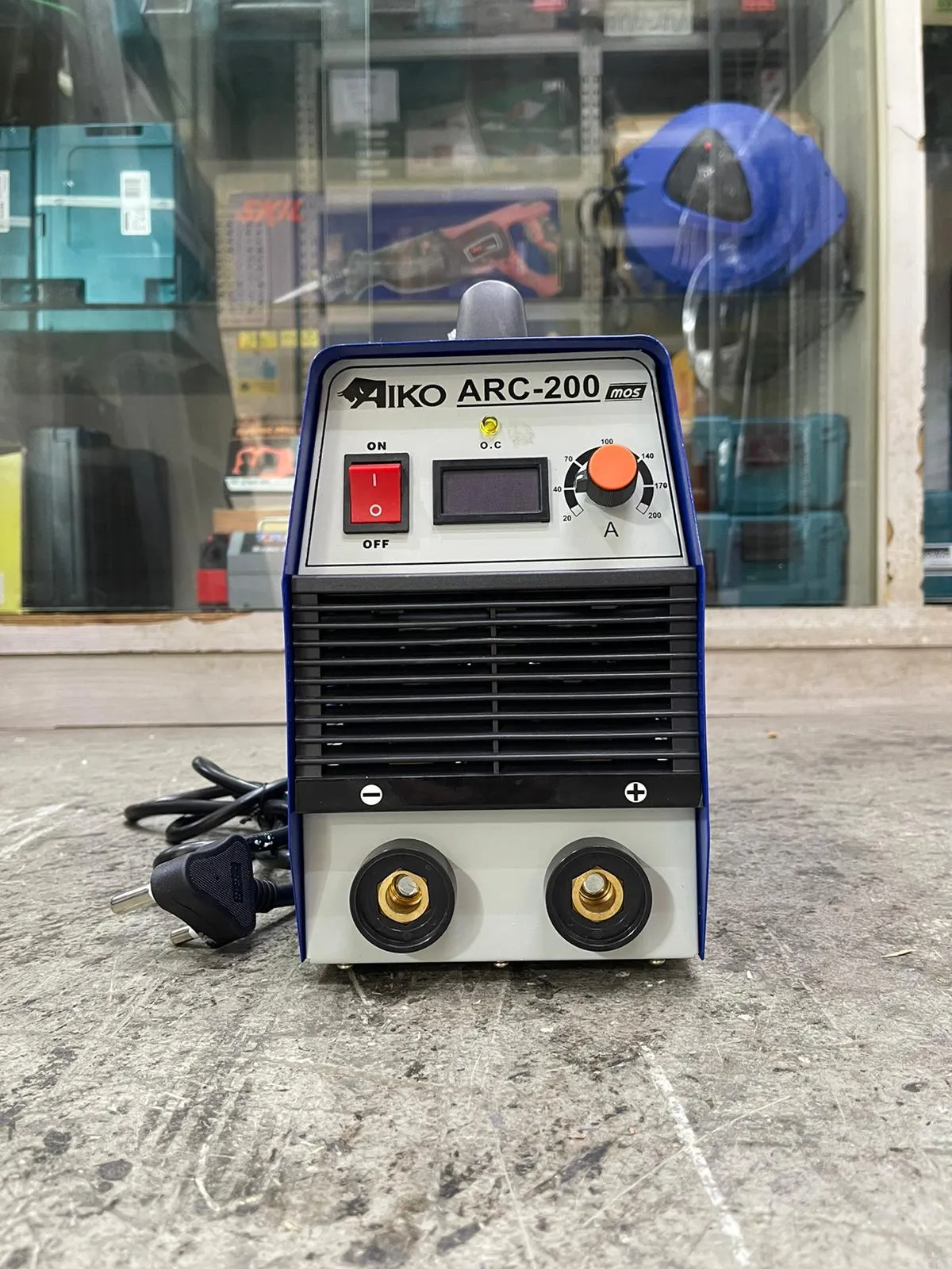Aiko ARC200 (IGBT) Welder 200Amp 230V C/W 3m 25mm2 Welding Cable & 3m Earth Cable | Model : W-ARC200