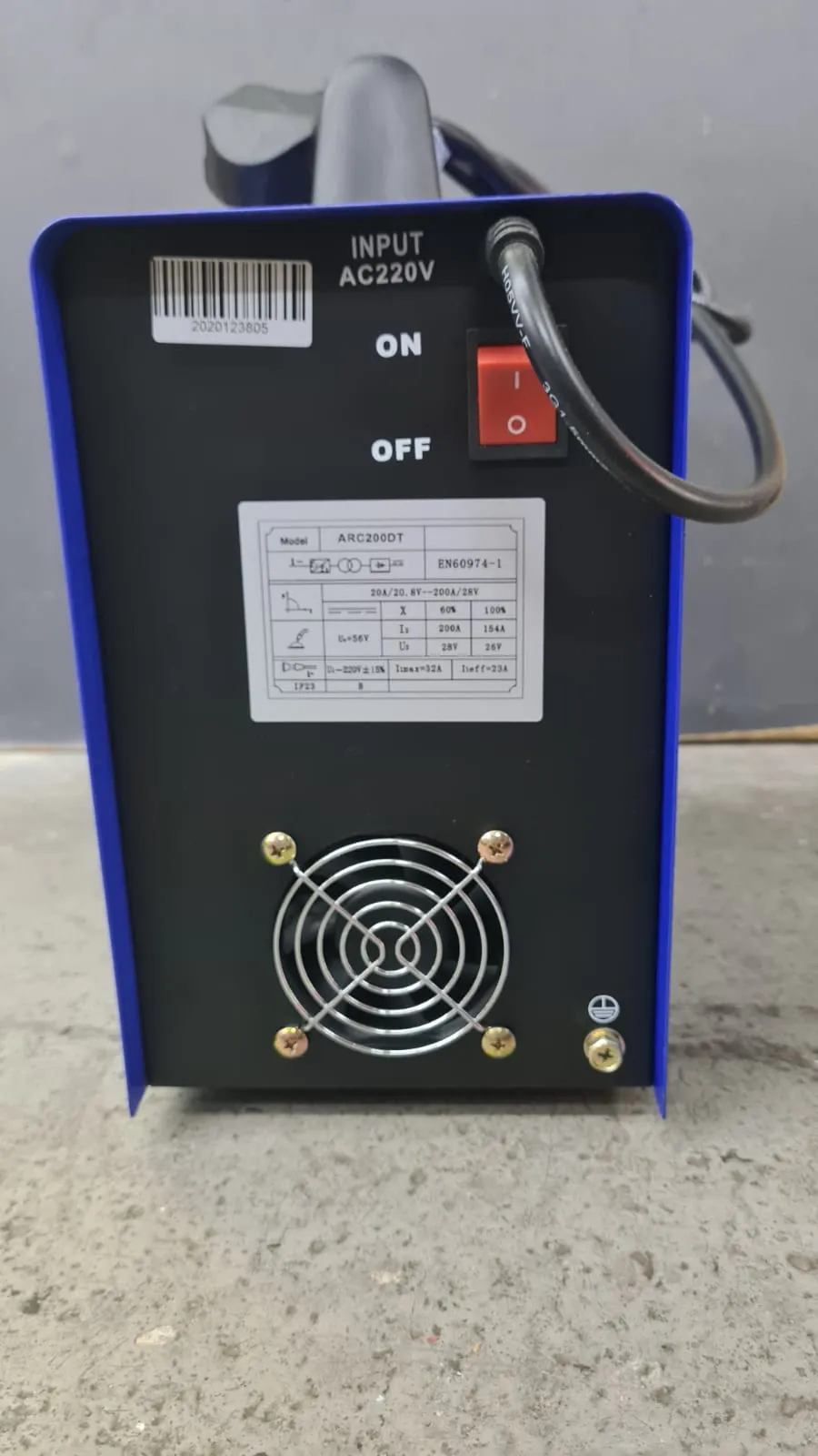 AIKO ARC200DT 240V Welding Set Come with 3m 16mm 2 Welding Cable & 3m 16mm2 Earth Cable| Model : W-ARC200DT