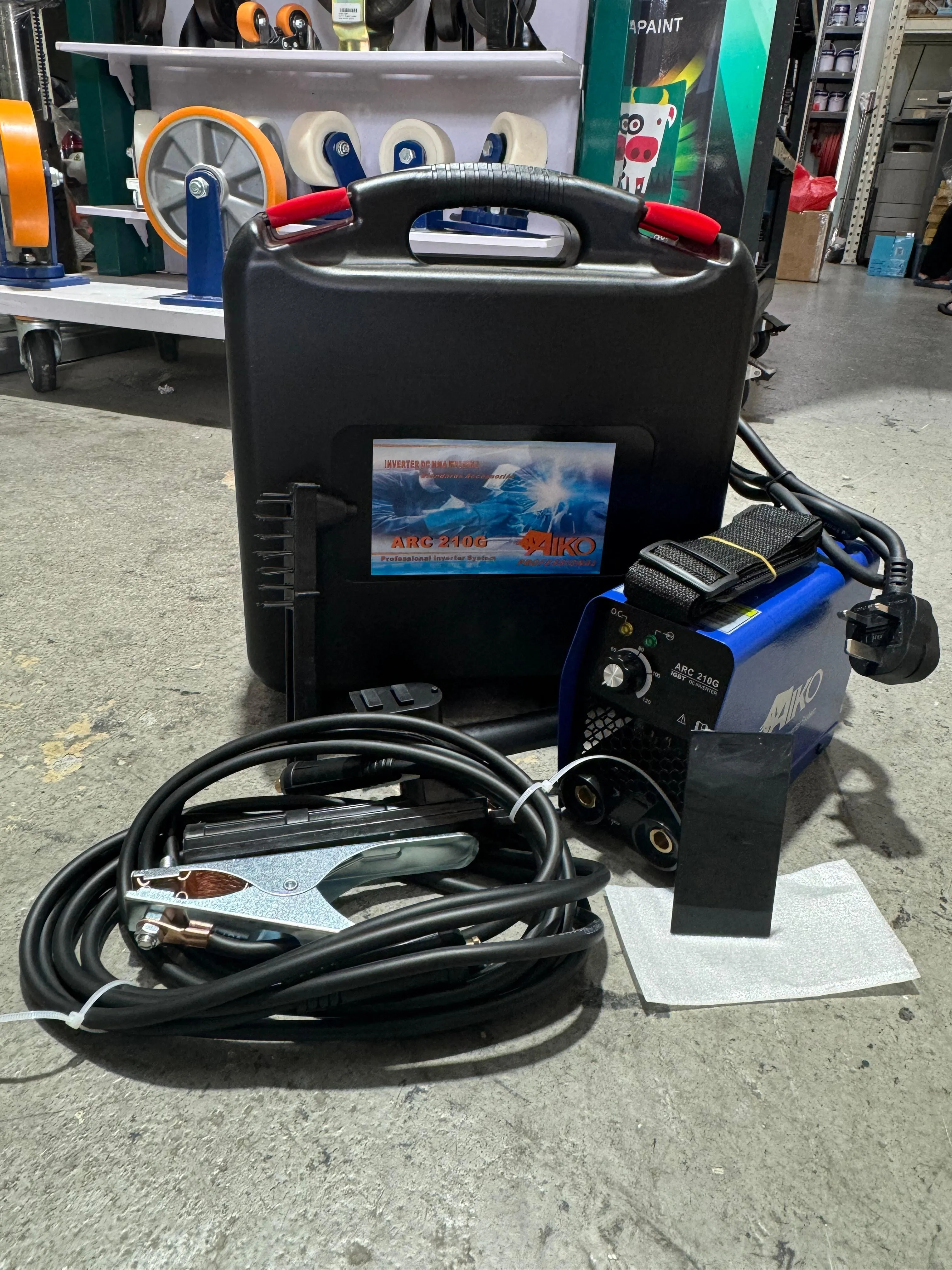 Aiko ARC210G  Welding Machine 230V C/W Assy With Box | Model : W-ARC210G