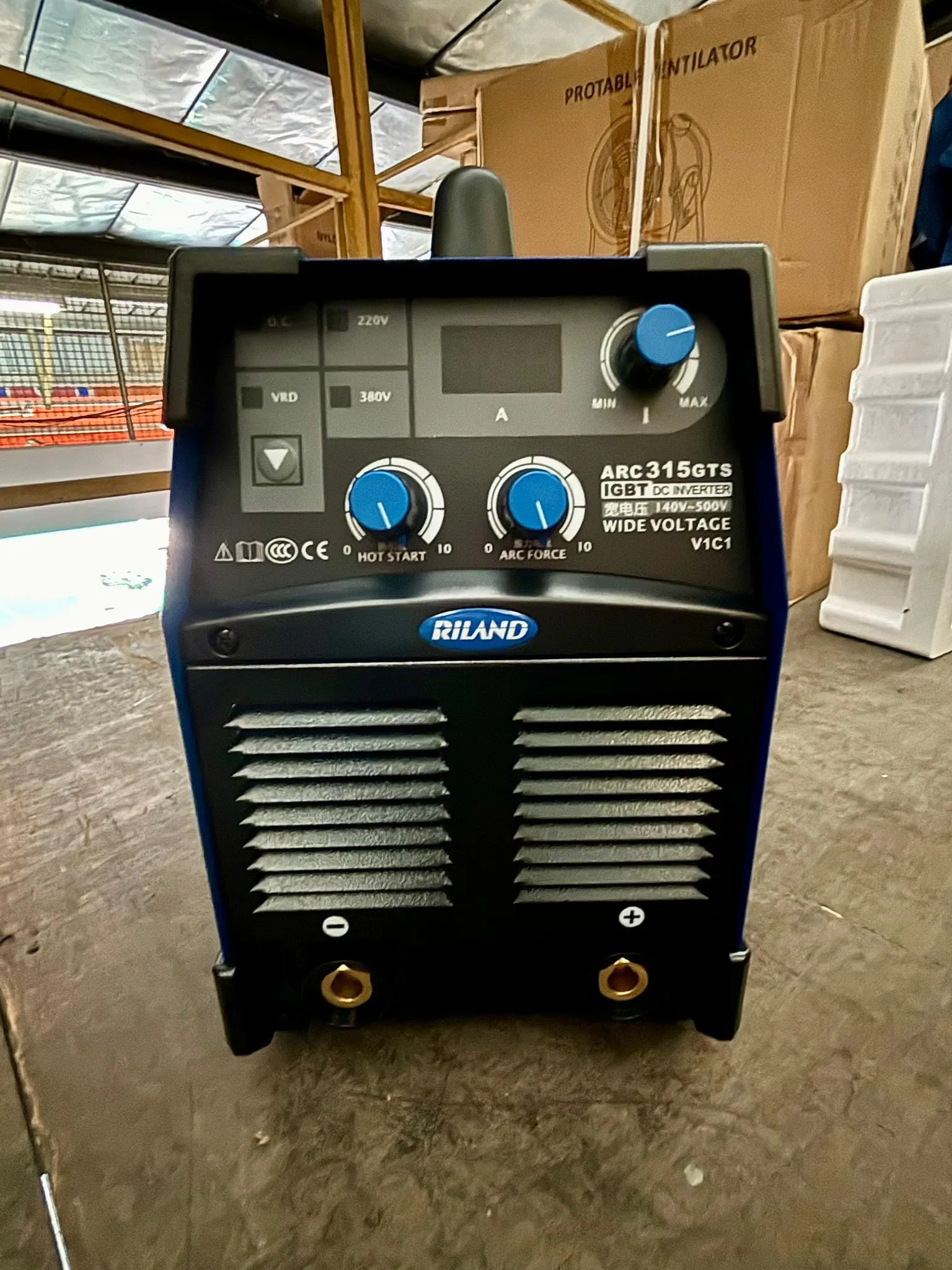 Aiko ARC315GTS (1P/220V.380V) Welder W/3M Welding Cable & 3M Ground Cable | Model : W-ARC315GTS-R