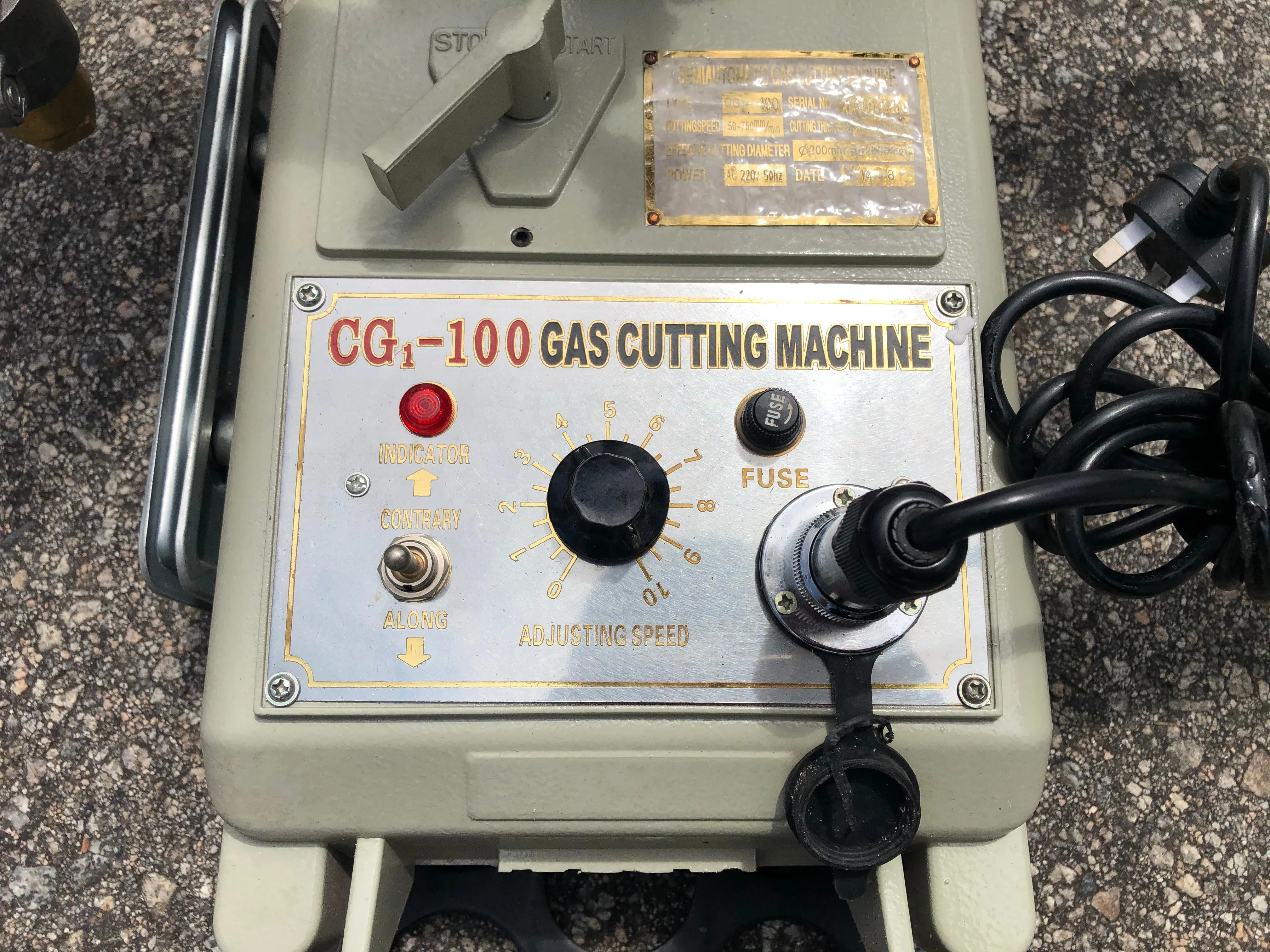 Aiko Auto Gas Cutting Machine Double | Model : CG1-100