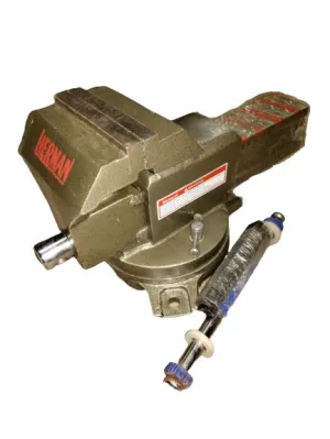 AIKO Bench Vise L/Duty Swivel SGI | Model: VISE-HGN-08100