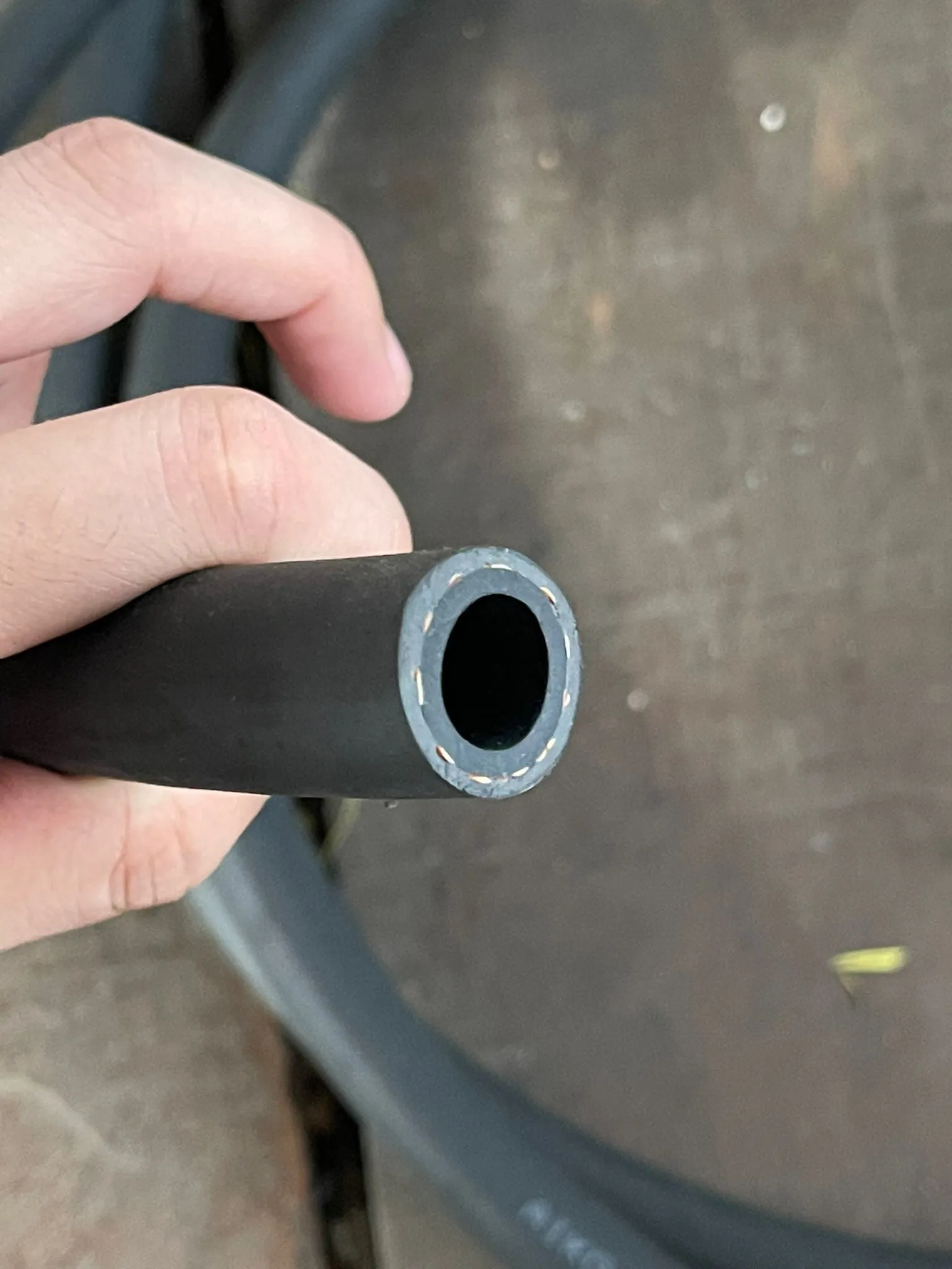 Aiko Black Rubber Air Hose | Model : HOSE-BLK-